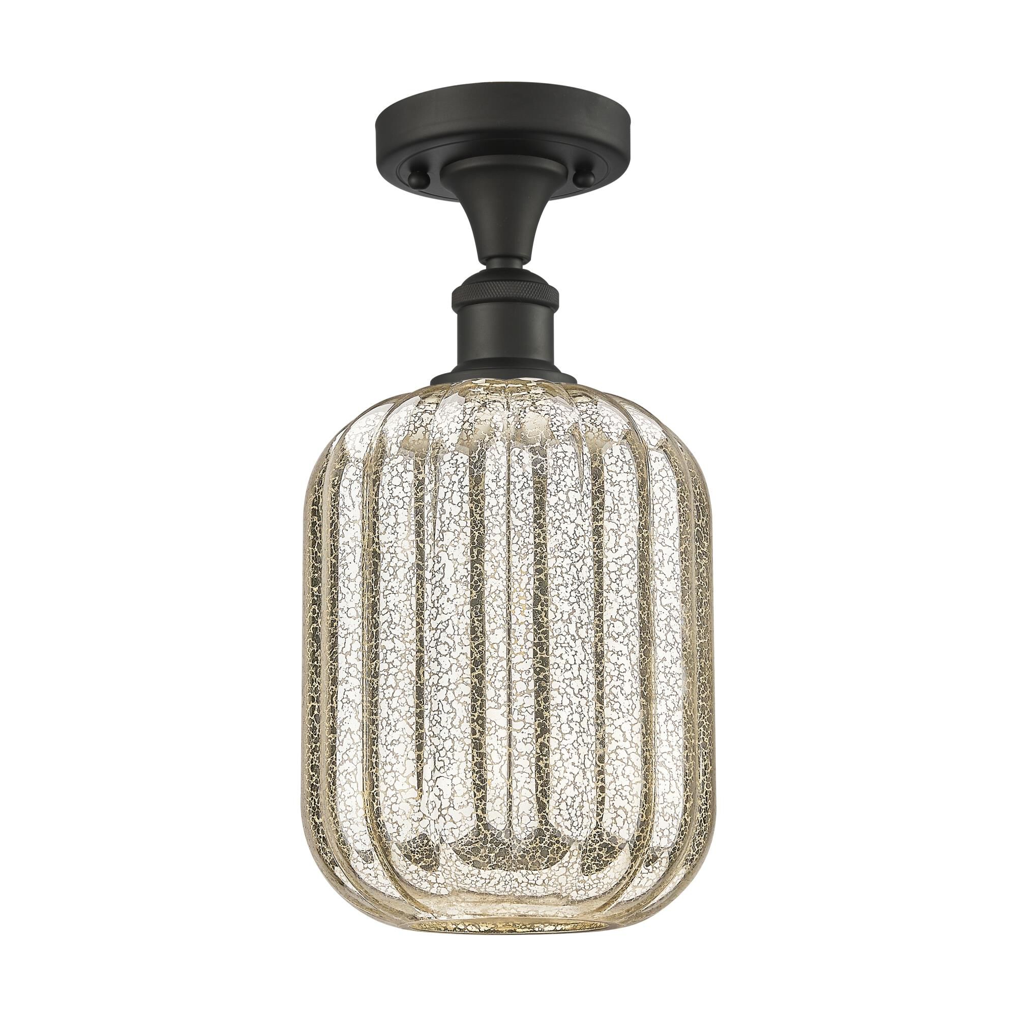 Shown in Oil Rubbed Bronze finish and Mercury glass