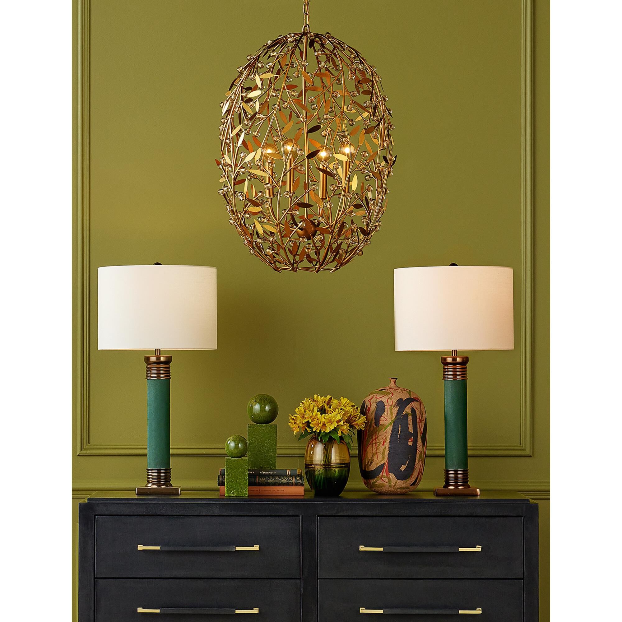 Shown in Green finish