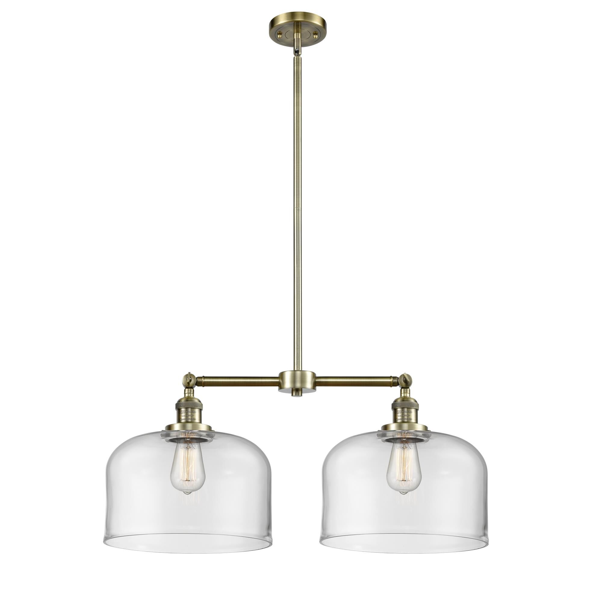 Bruno Marashlian X-Large Bell 21 Inch 2 Light Mini Chandelier by Innovations Lighting