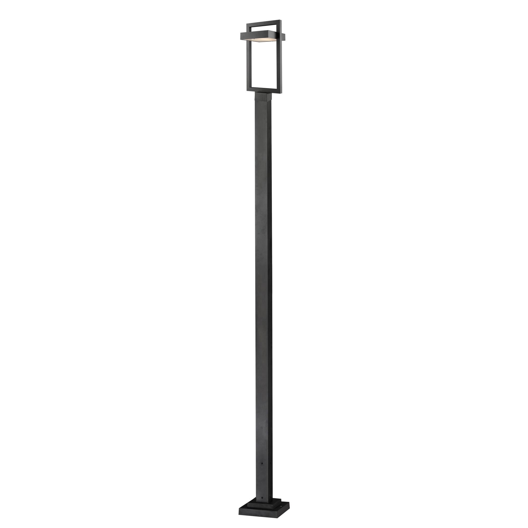 Z-Lite Luttrel 117 Inch Tall LED Outdoor Post Lamp