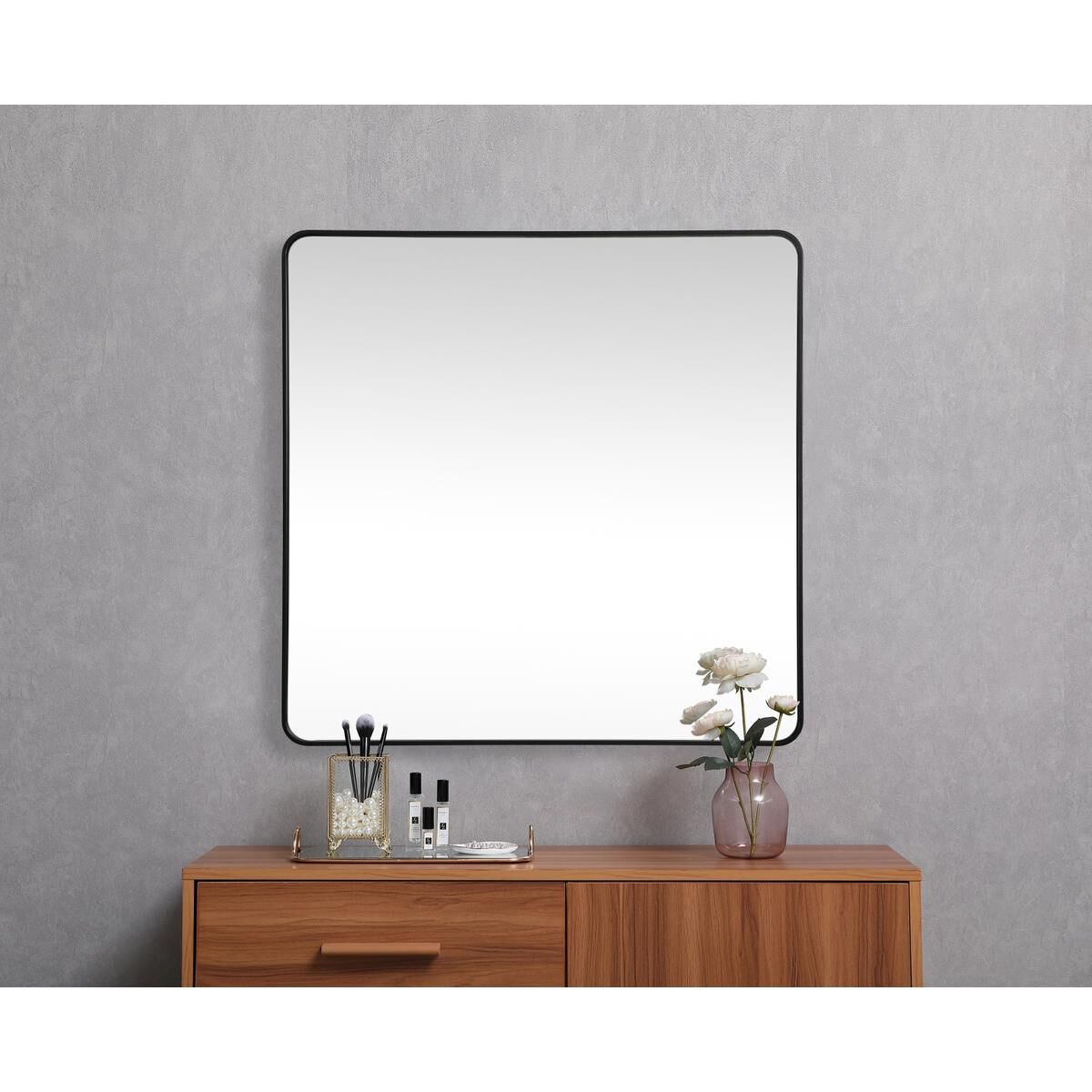 Evermore 48 Inch Bathroom Mirror by Elegant Decor