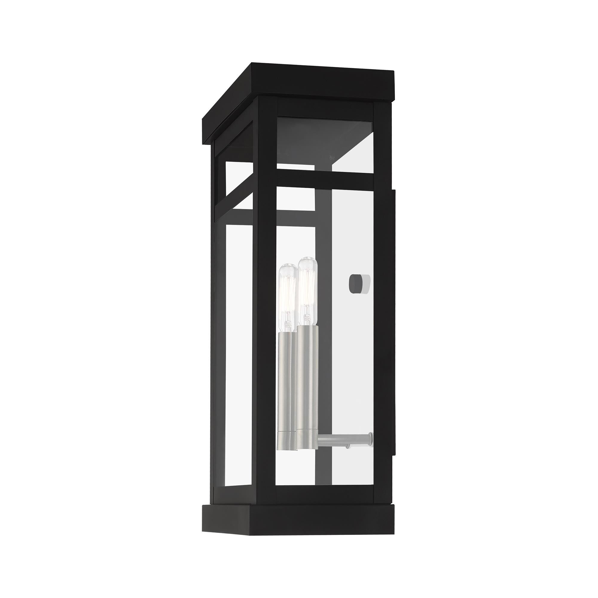 Hopewell 18 Inch Tall 2 Light Outdoor Wall Light by Livex Lighting