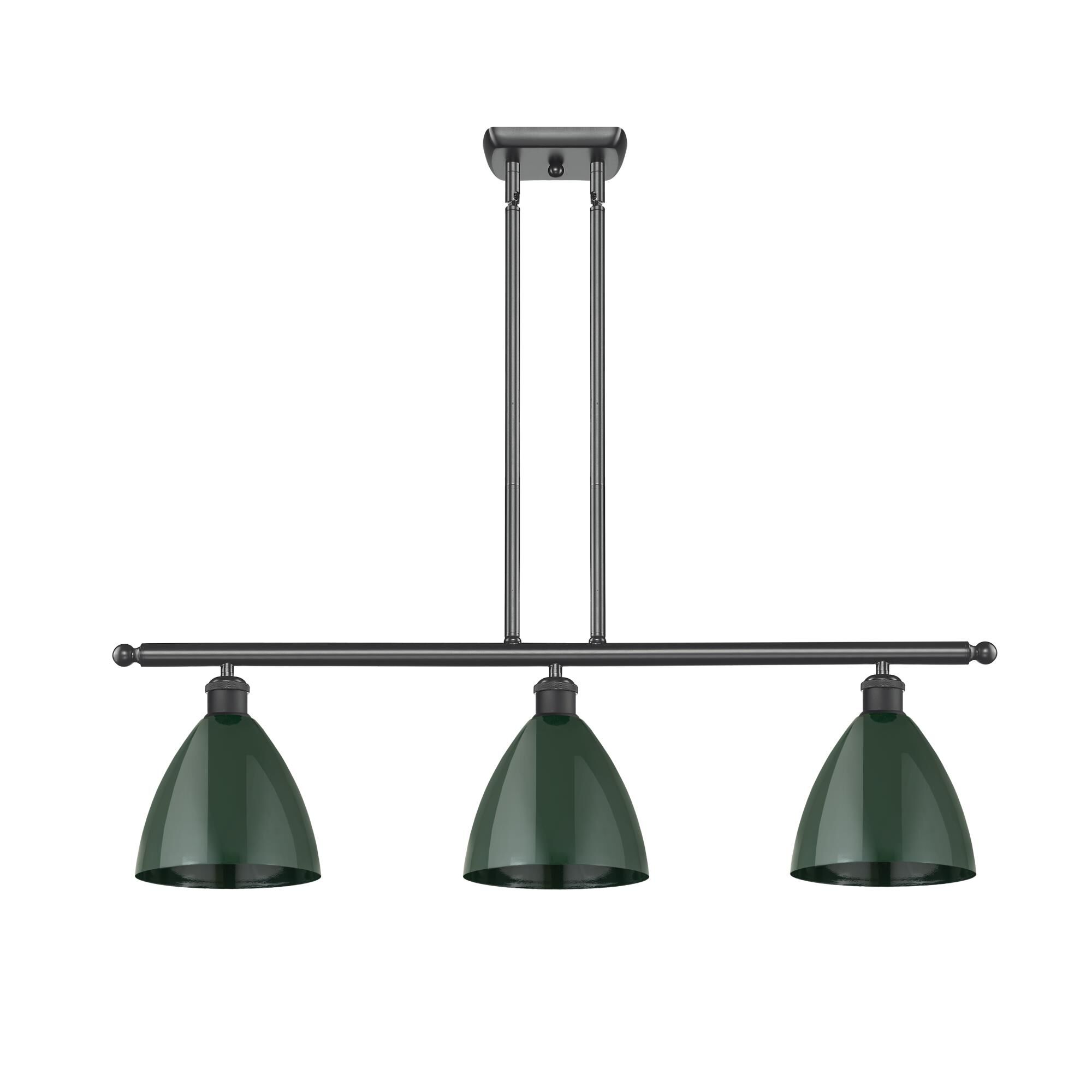 Bruno Marashlian Plymouth Dome 36 Inch 3 Light Linear Suspension Light by Innovations Lighting
