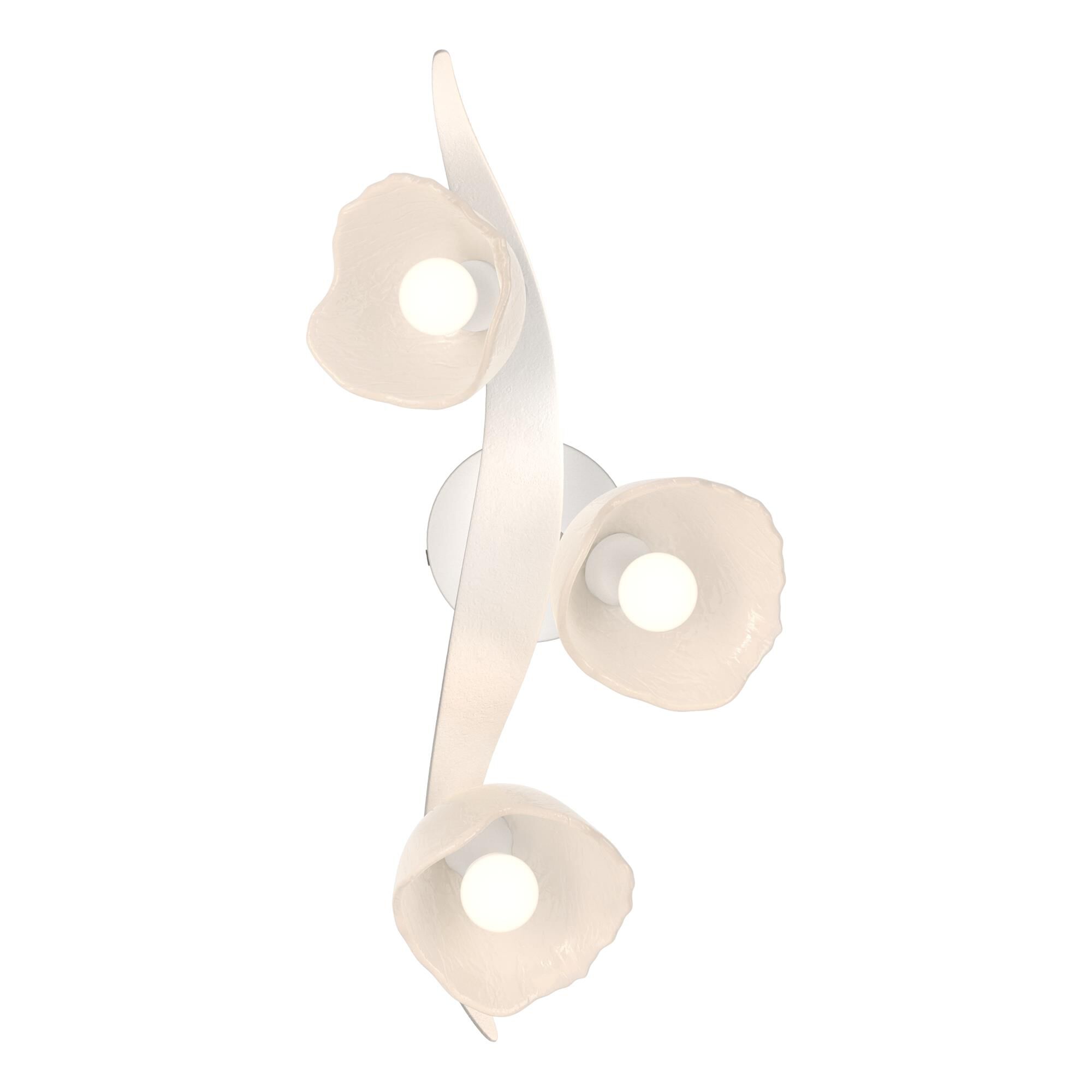 Shown in White finish and Frosted glass