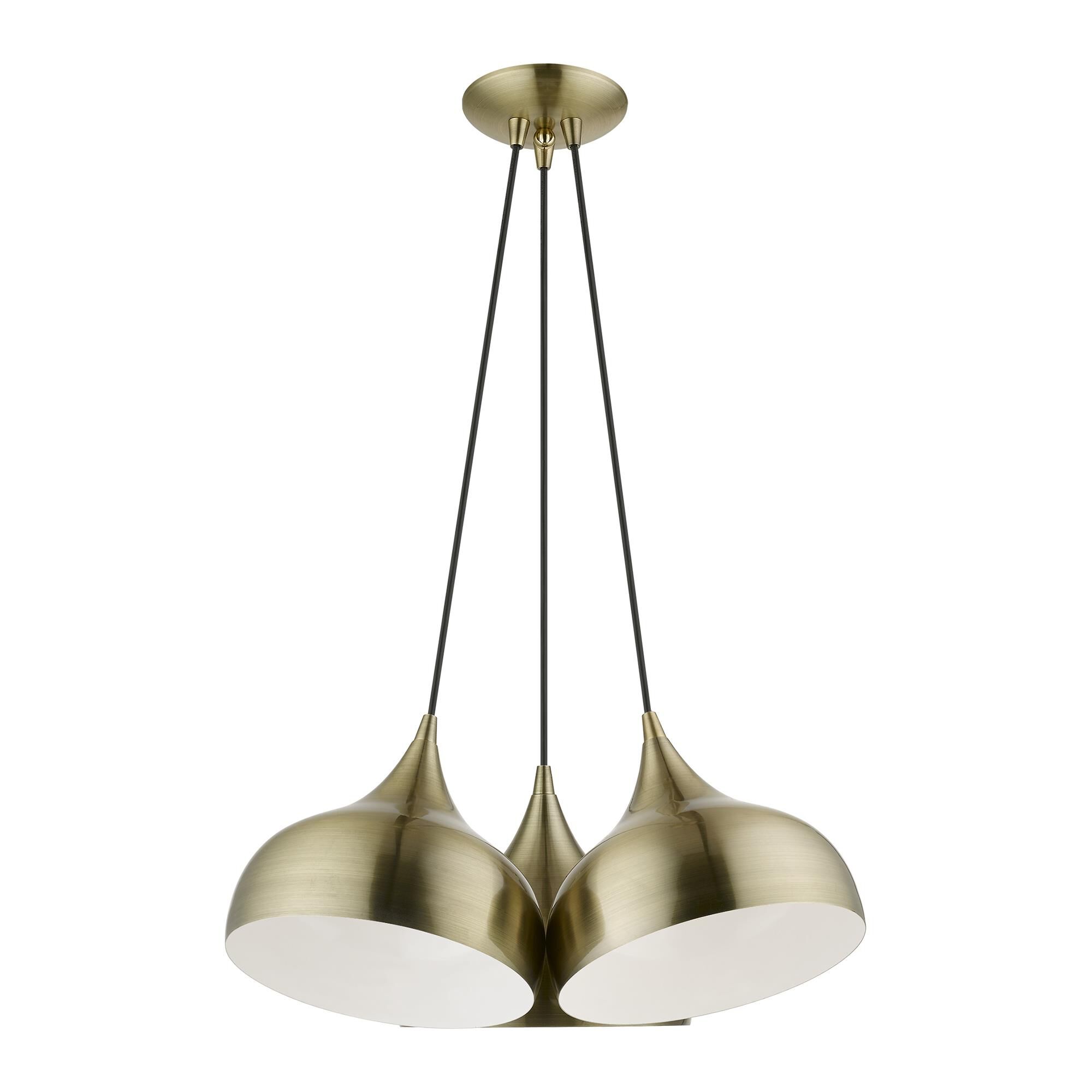 Amador 3 Light Multi Light Pendant by Livex Lighting