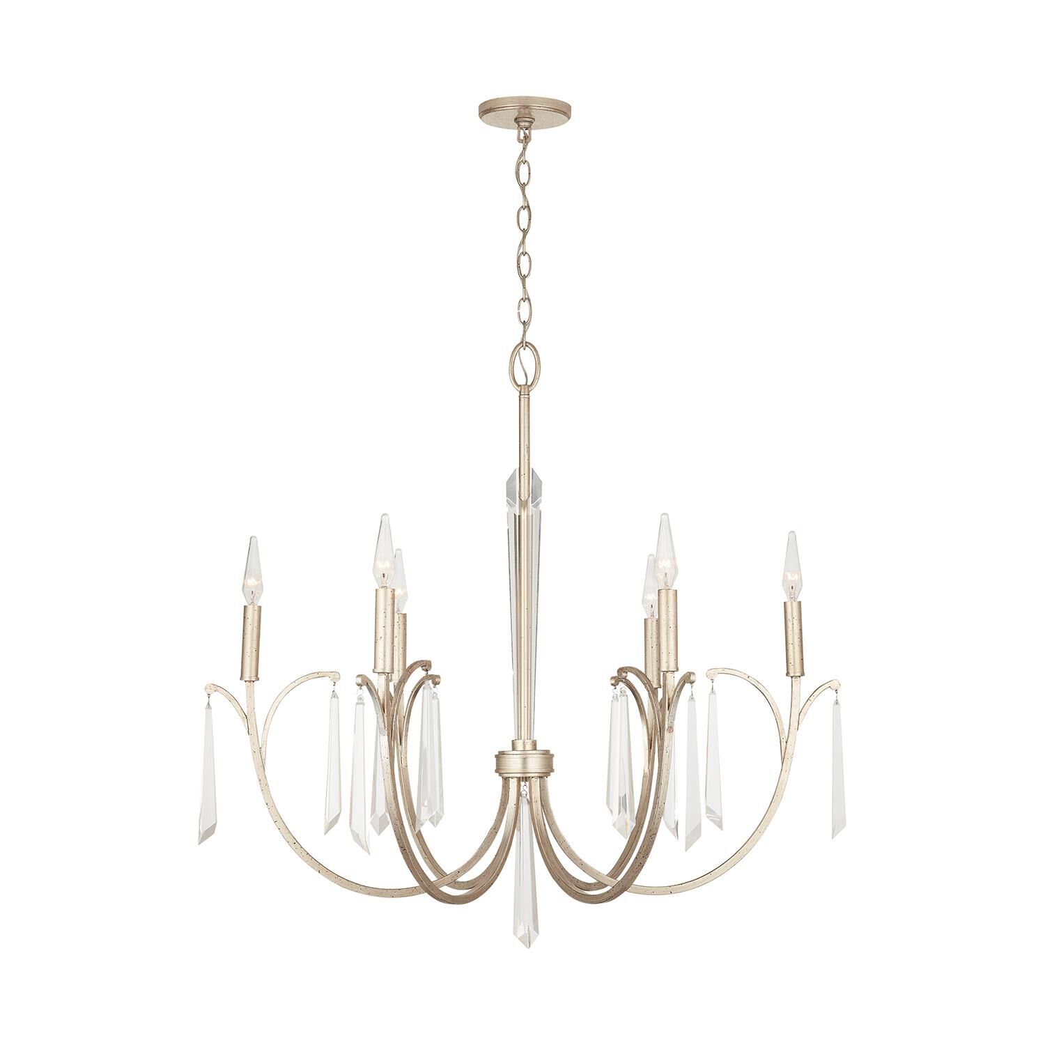 Gwyneth 33 Inch 6 Light Chandelier by Capital Lighting Fixture Company