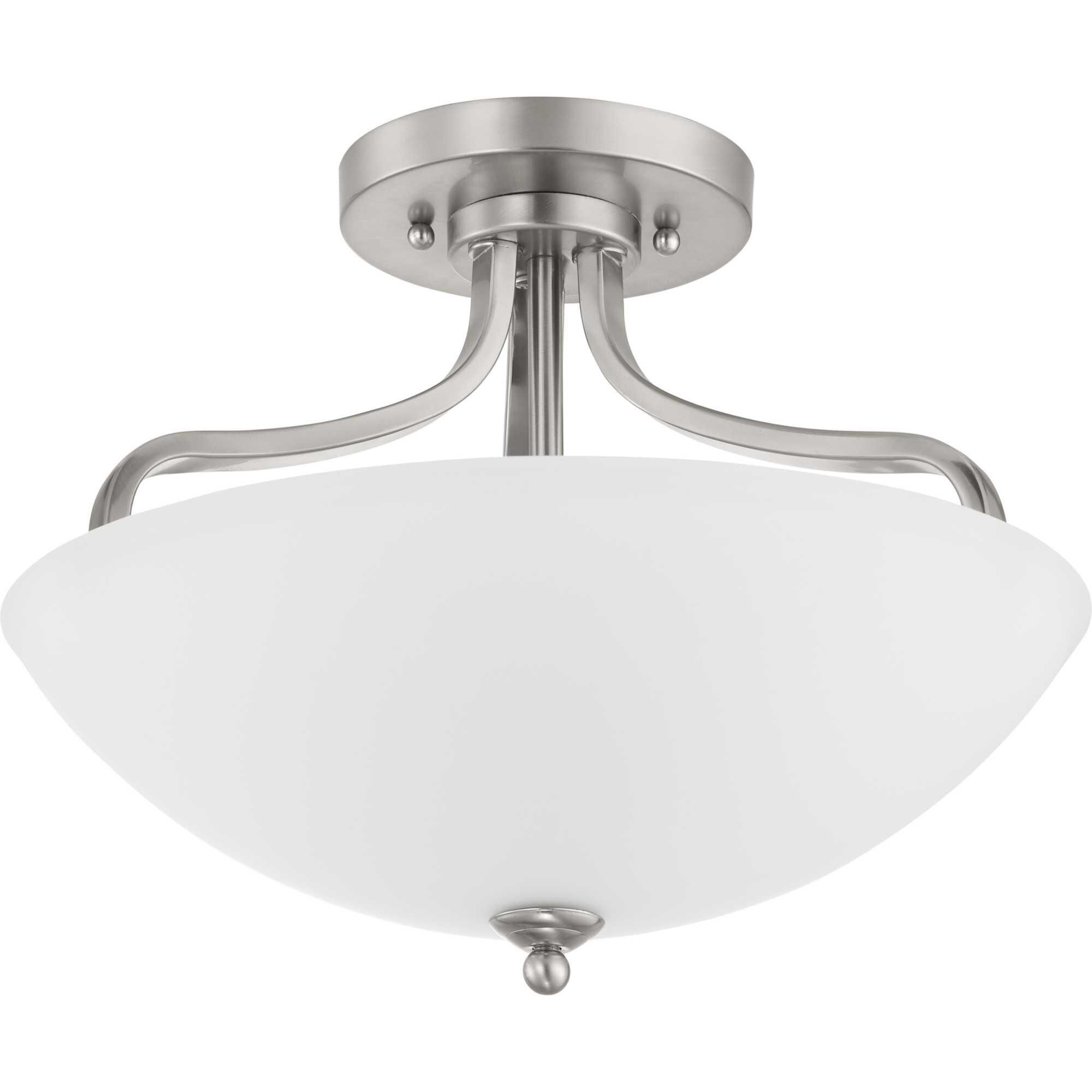 Laird 15 Inch 3 Light Semi Flush Mount by Progress Lighting