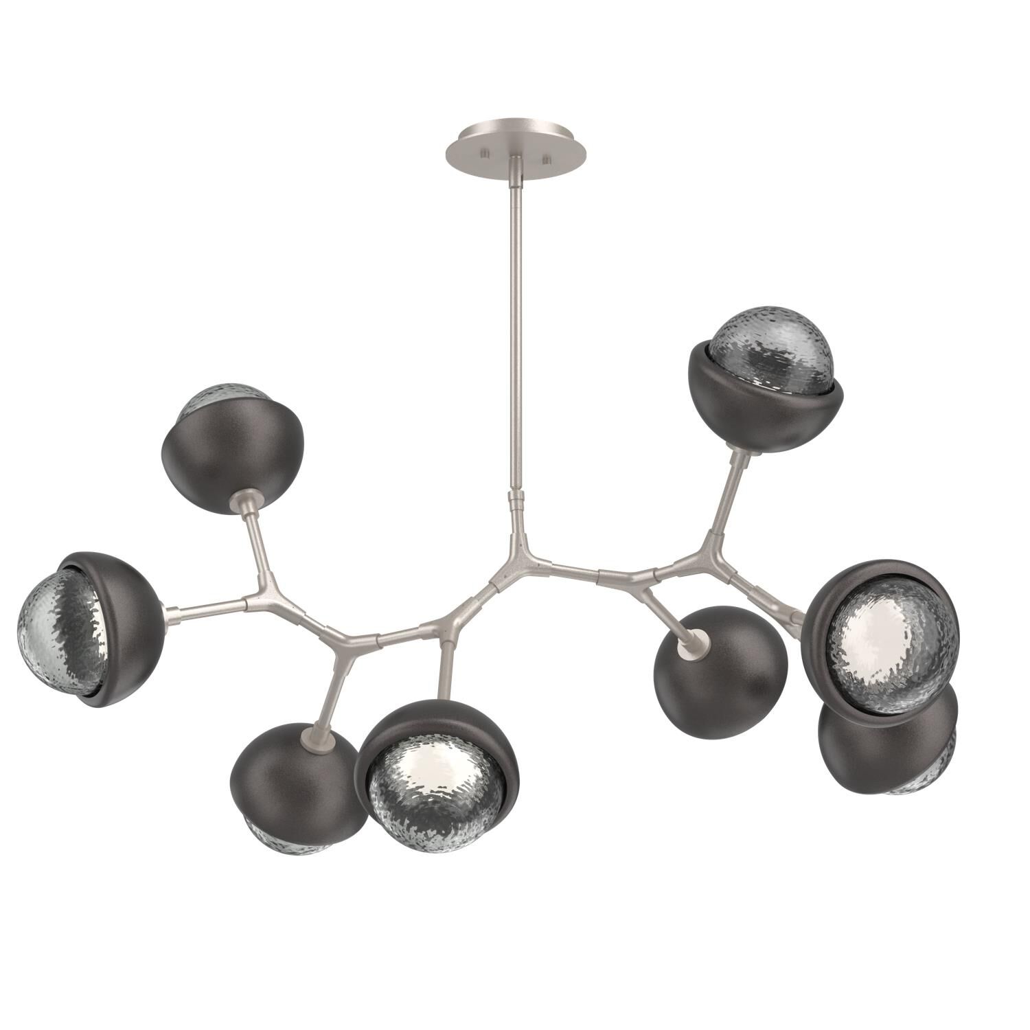 Levi Wilson Cabochon 38 Inch Linear Suspension Light by Hammerton Studio