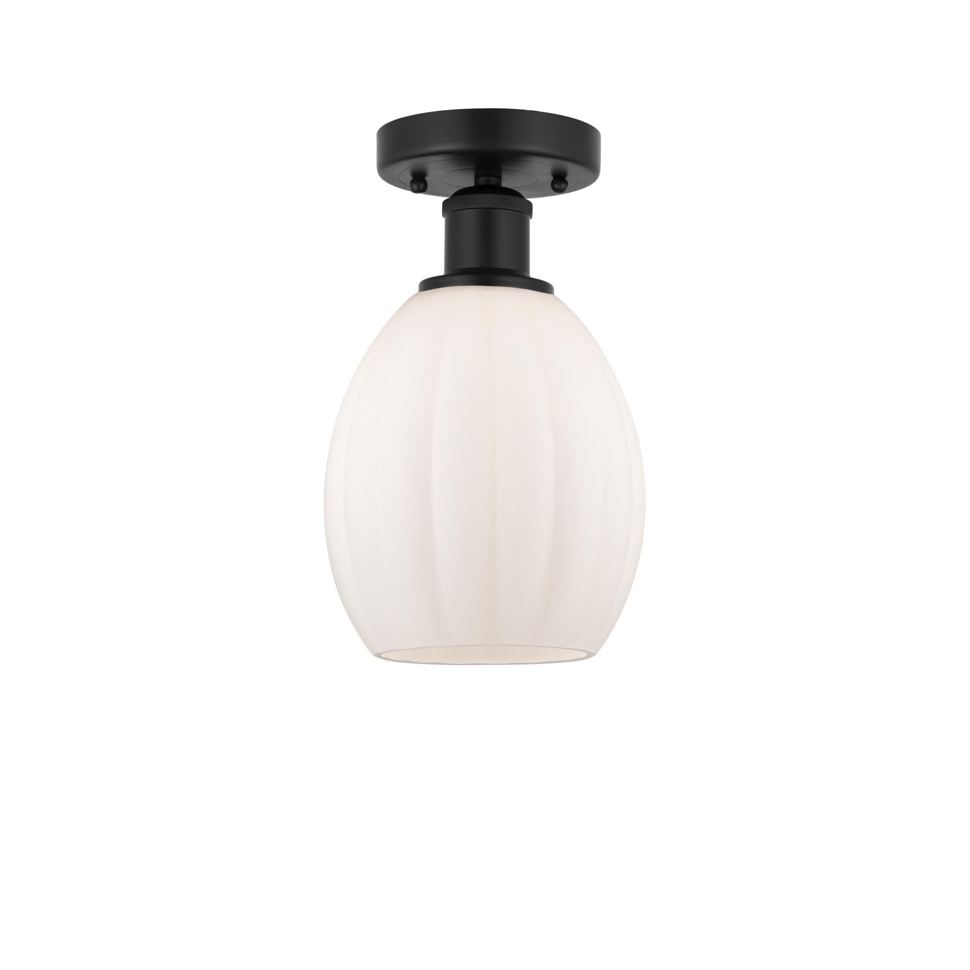 Bruno Marashlian Eaton 6 Inch 1 Light Semi Flush Mount by Innovations Lighting