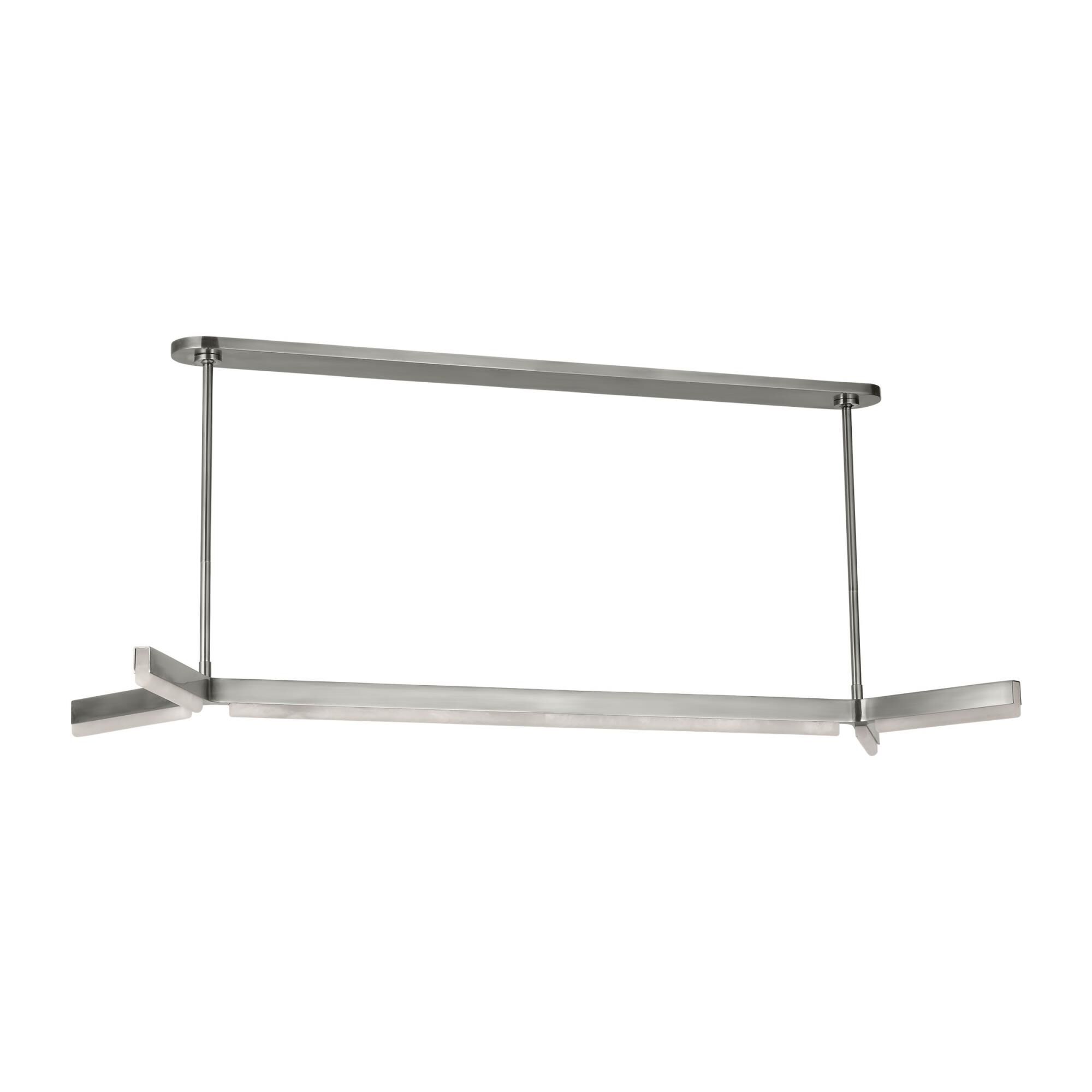 Shown in Antique Nickel finish and Alabaster Diffuser glass