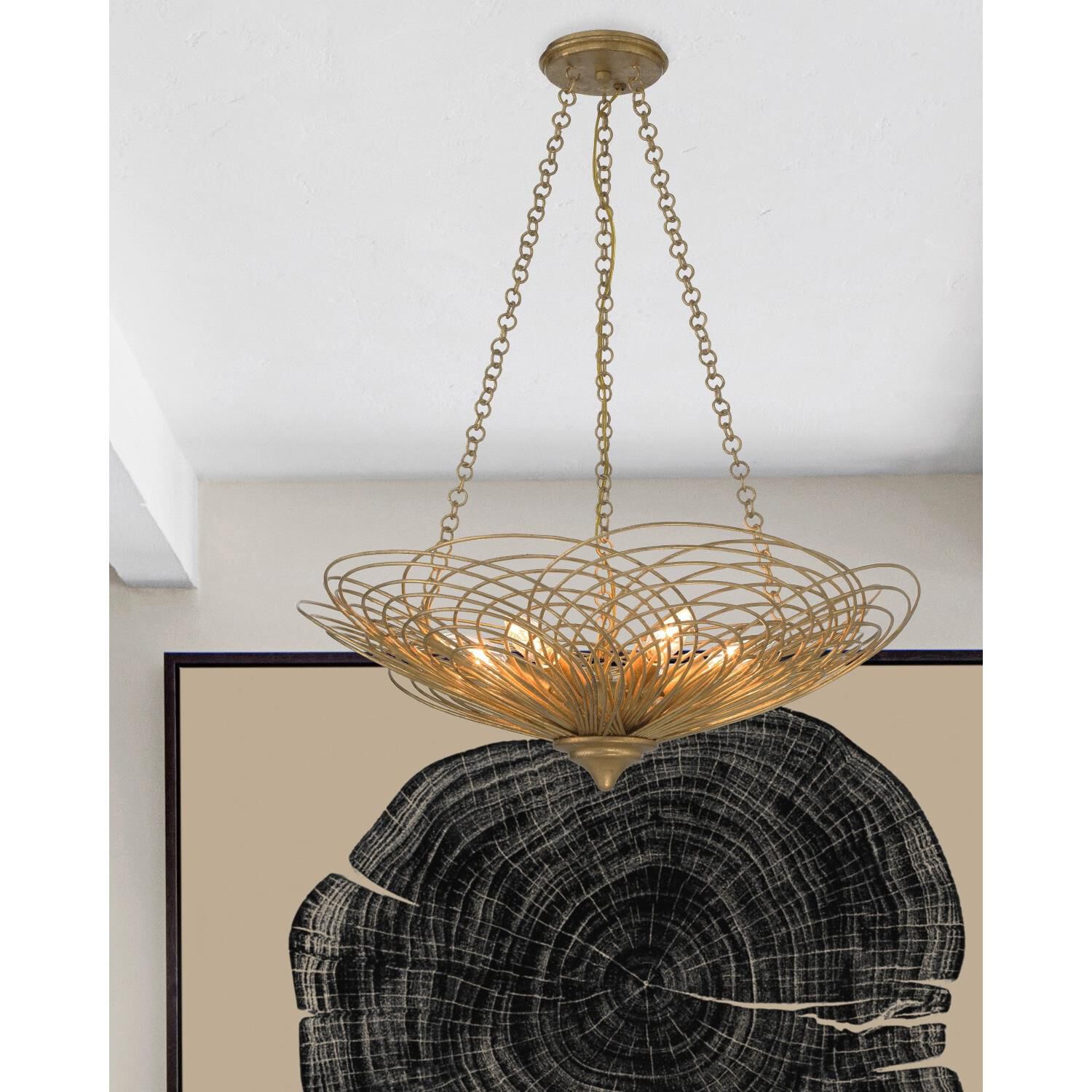 Doral Large Pendant by Crystorama