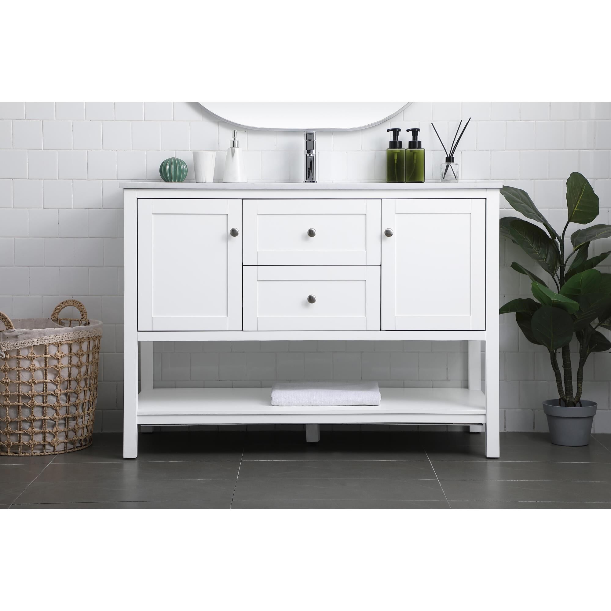 Heath 48 Inch Bath Vanity by Elegant Decor