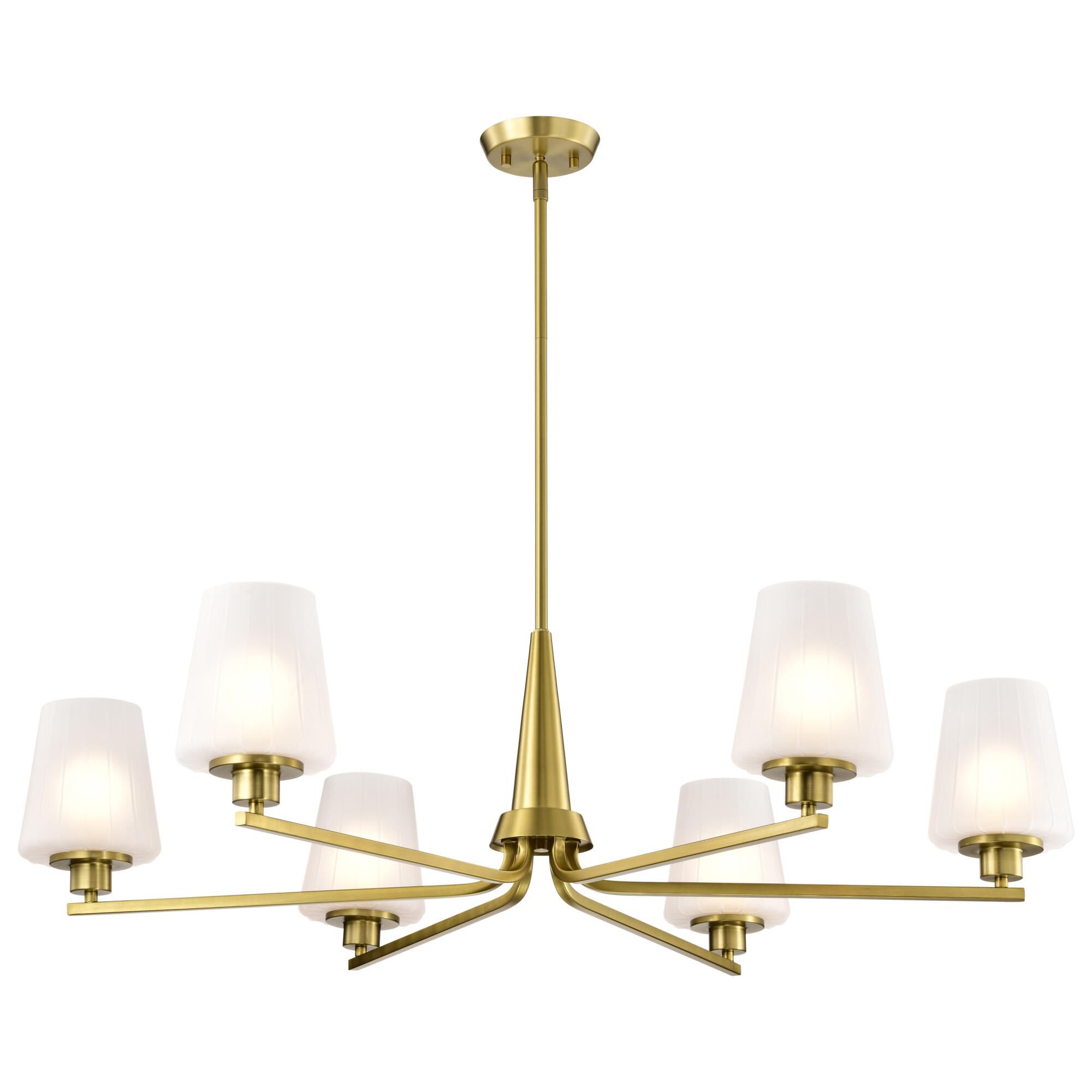 Lune 40 Inch Chandelier by Nuvo Lighting