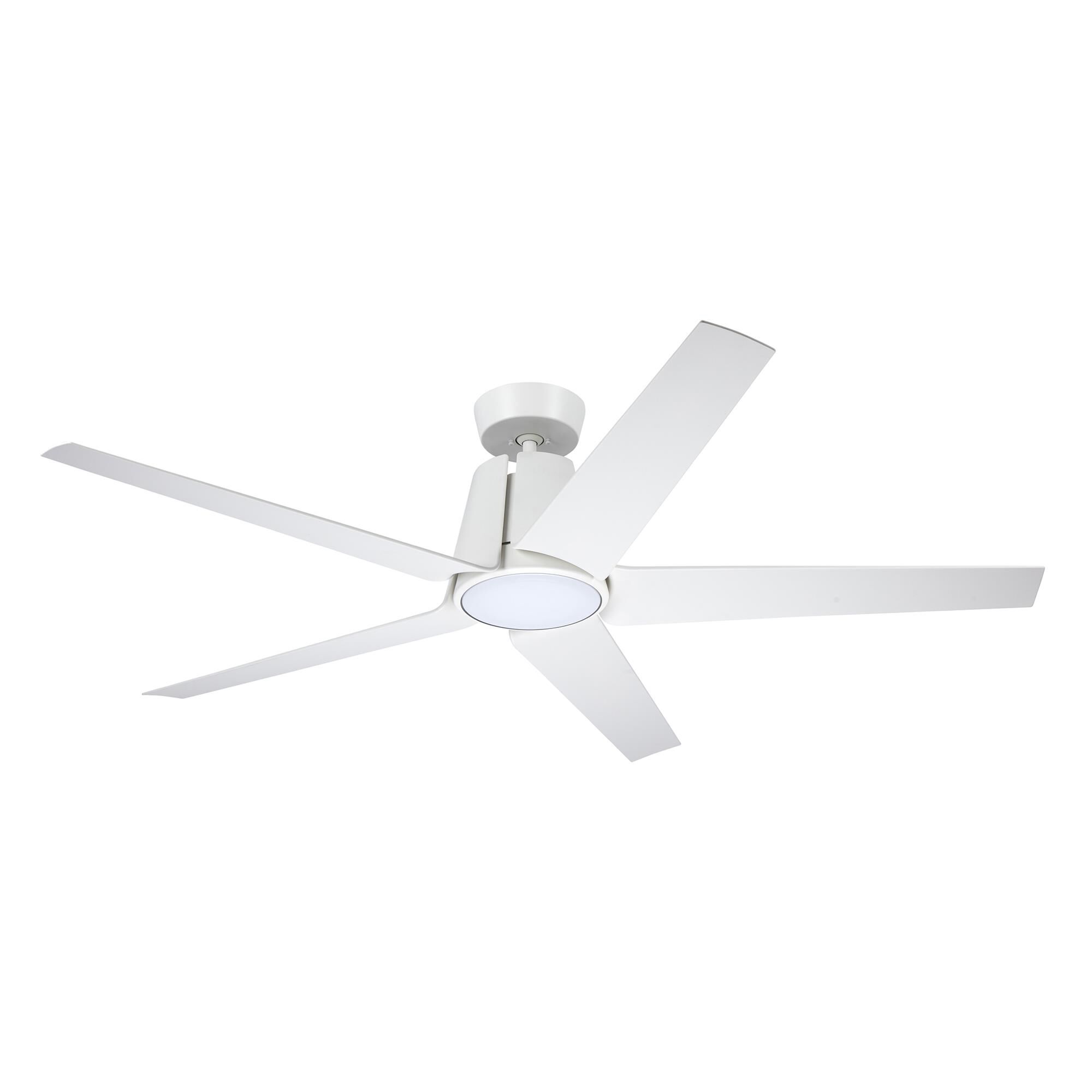 Shown in Satin White finish and Opal Matte glass