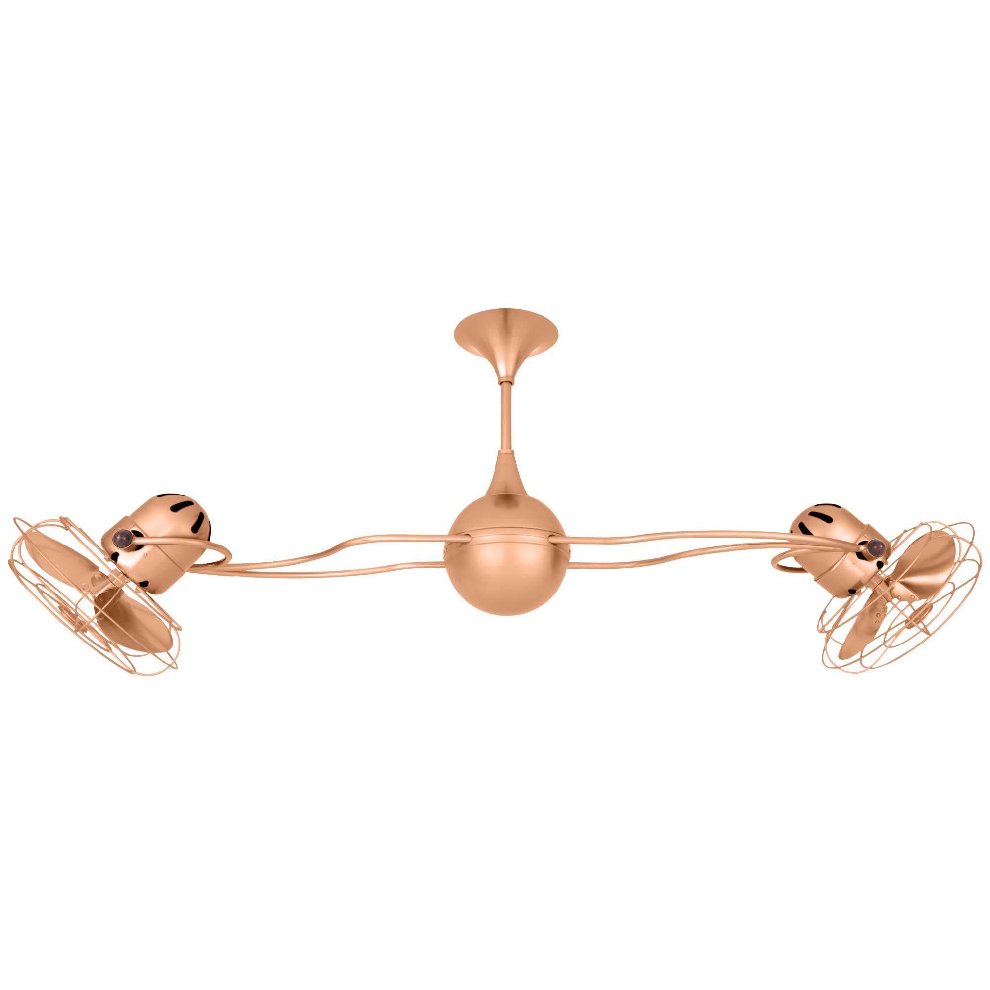 Italo Ventania Oscillating Multi Head Ceiling Fan by Matthews Fan Company