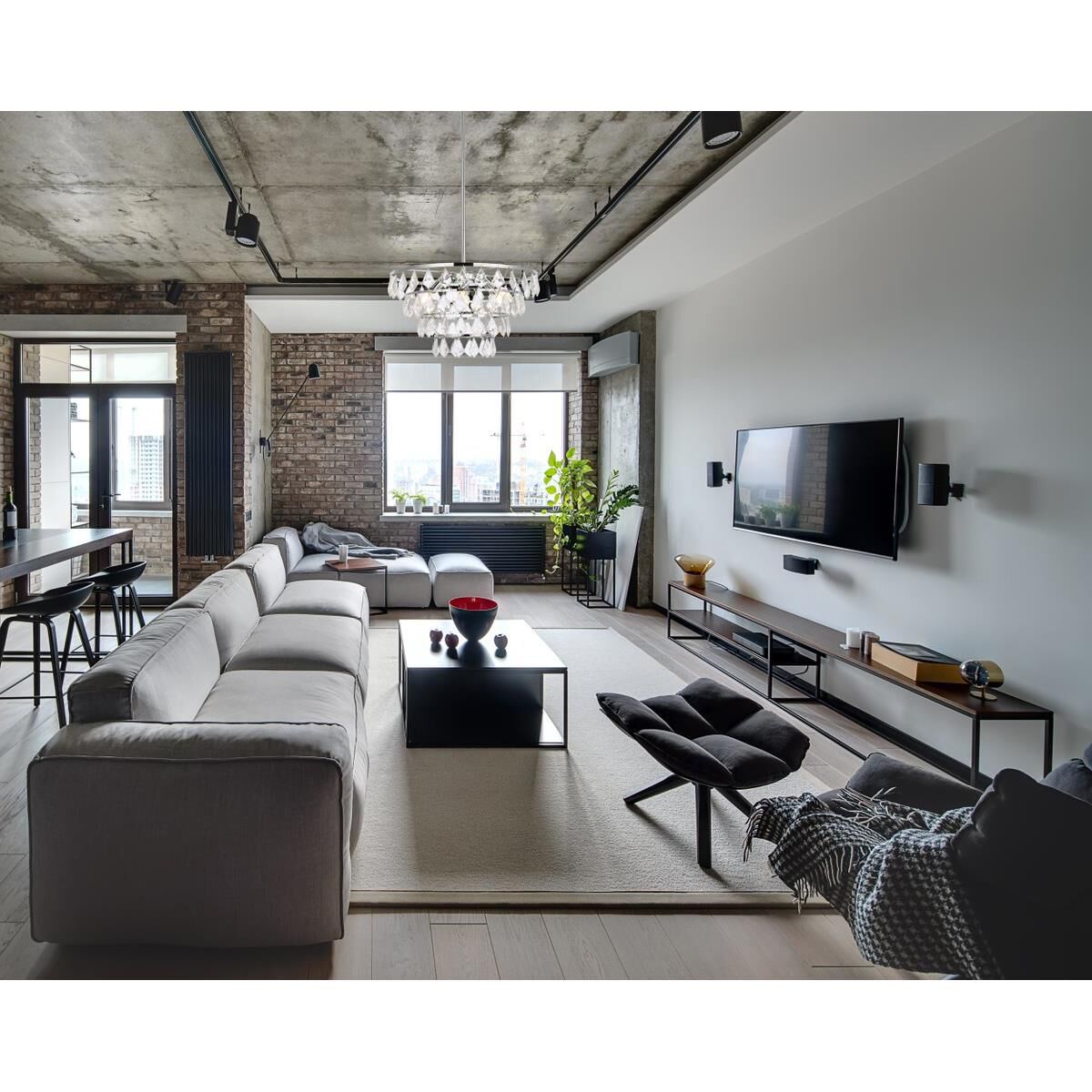 Ella 20 Inch Large Pendant by Elegant Lighting