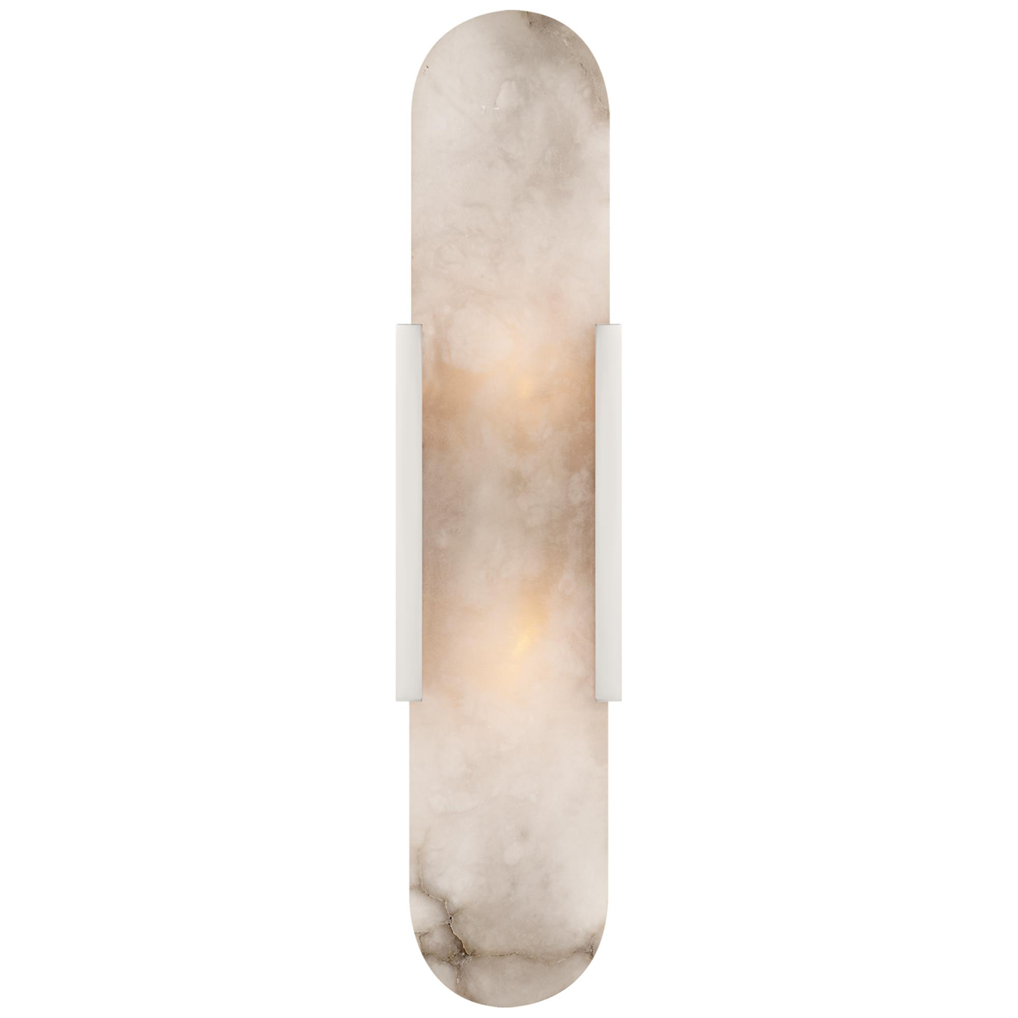 Shown in Polished Nickel finish and Alabaster glass