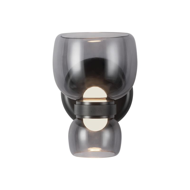 Elisa Carlucci Sutton 8 Inch Bath Vanity Light by Alora Lighting