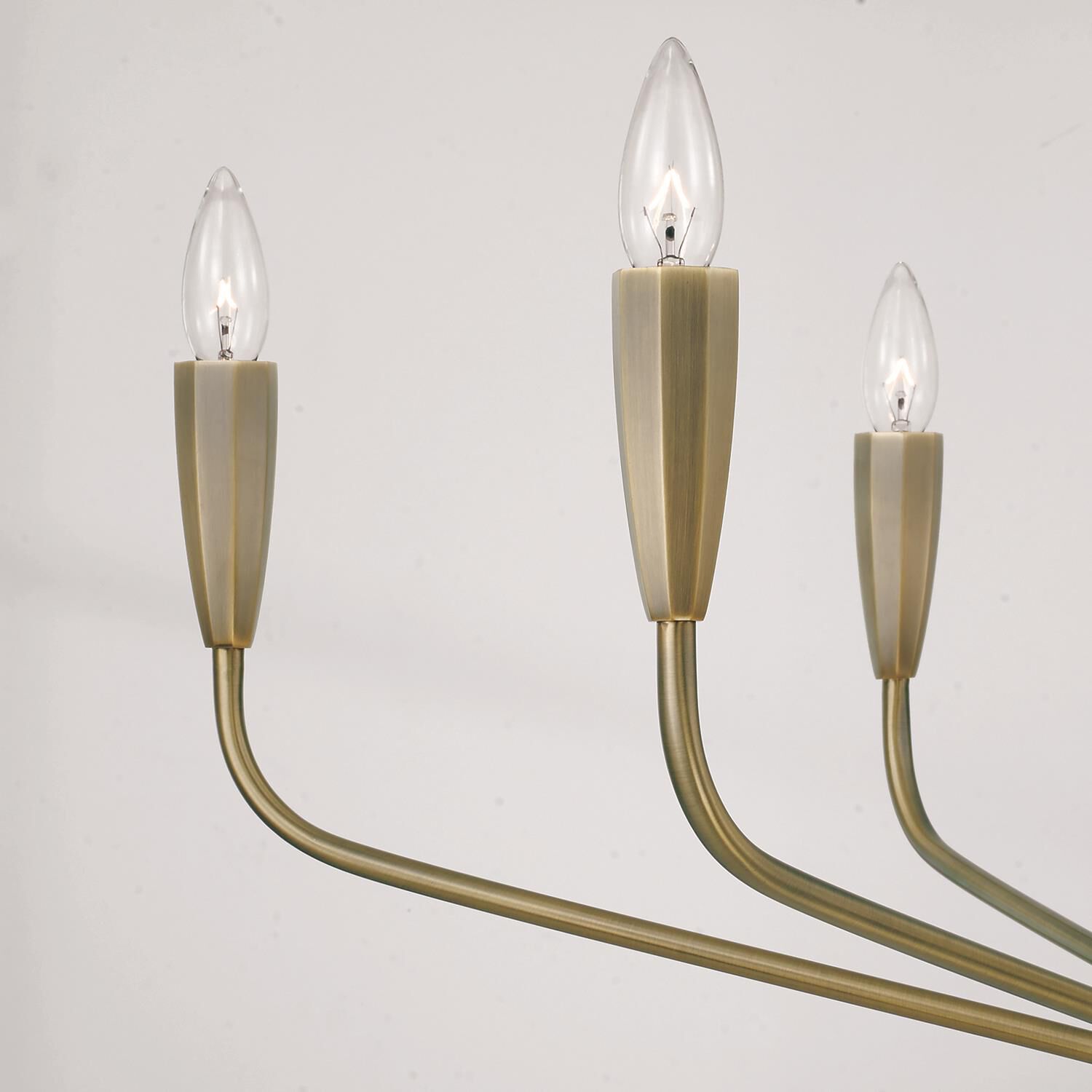 Shown in Antiqued Brass finish