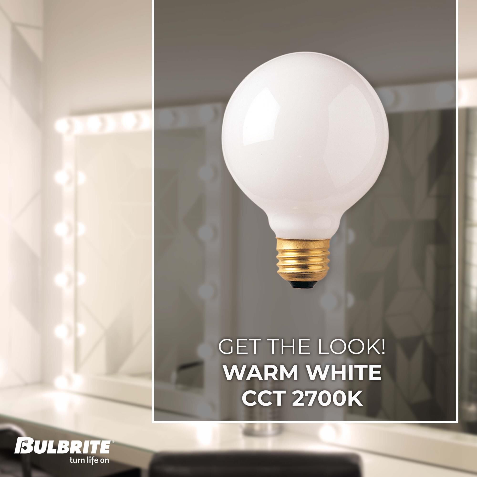 40 Watt 2700K G30 Incandescent Light Bulb by Bulbrite