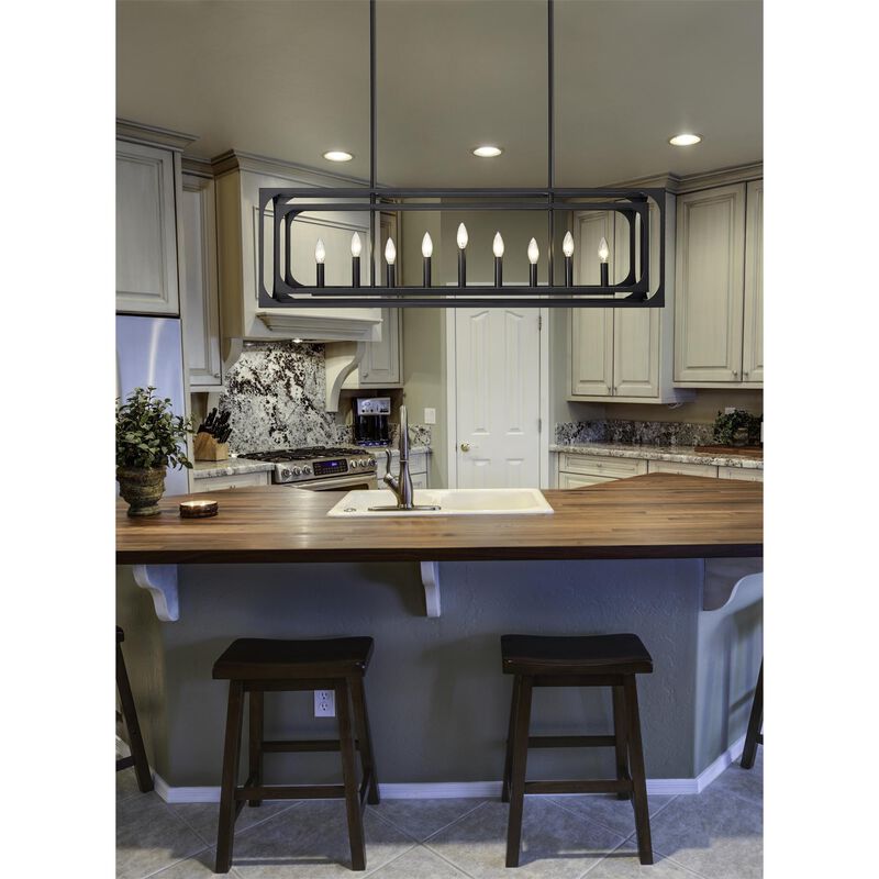 Easton 44 Inch 9 Light Linear Suspension Light by Z-Lite