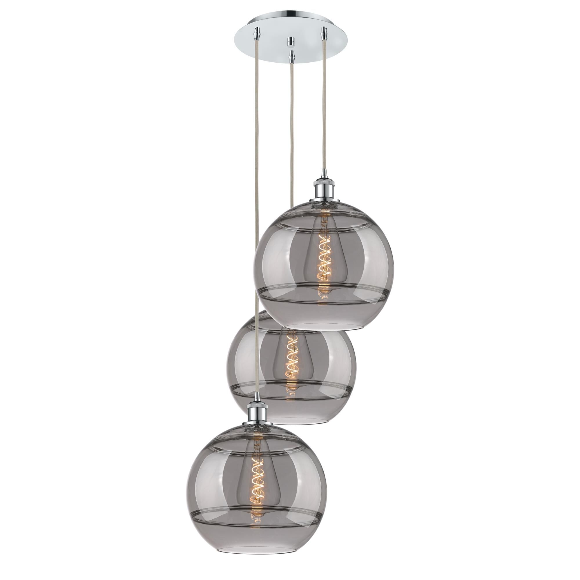 Bruno Marashlian Rochester 19 Inch Multi Light Pendant by Innovations Lighting