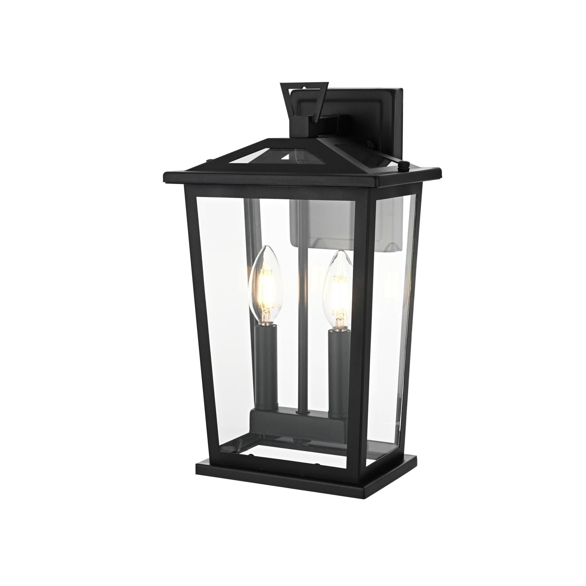 Berks 9 Inch Outdoor Wall Light by Elegant Lighting