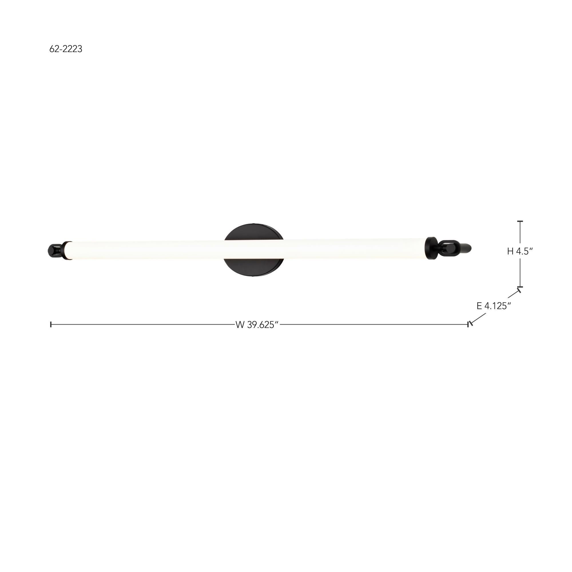 Edgeworth 40 Inch Bath Vanity Light by Nuvo Lighting