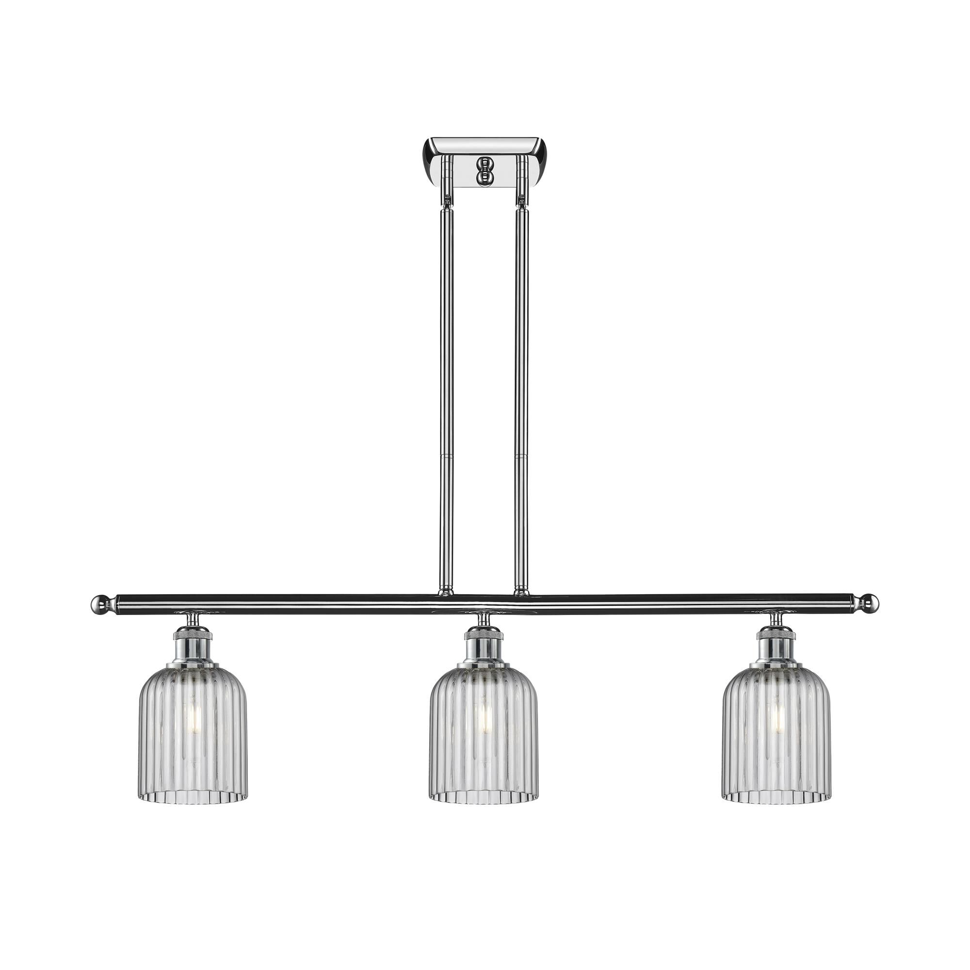 Shown in Polished Chrome finish and Light Smoke shade