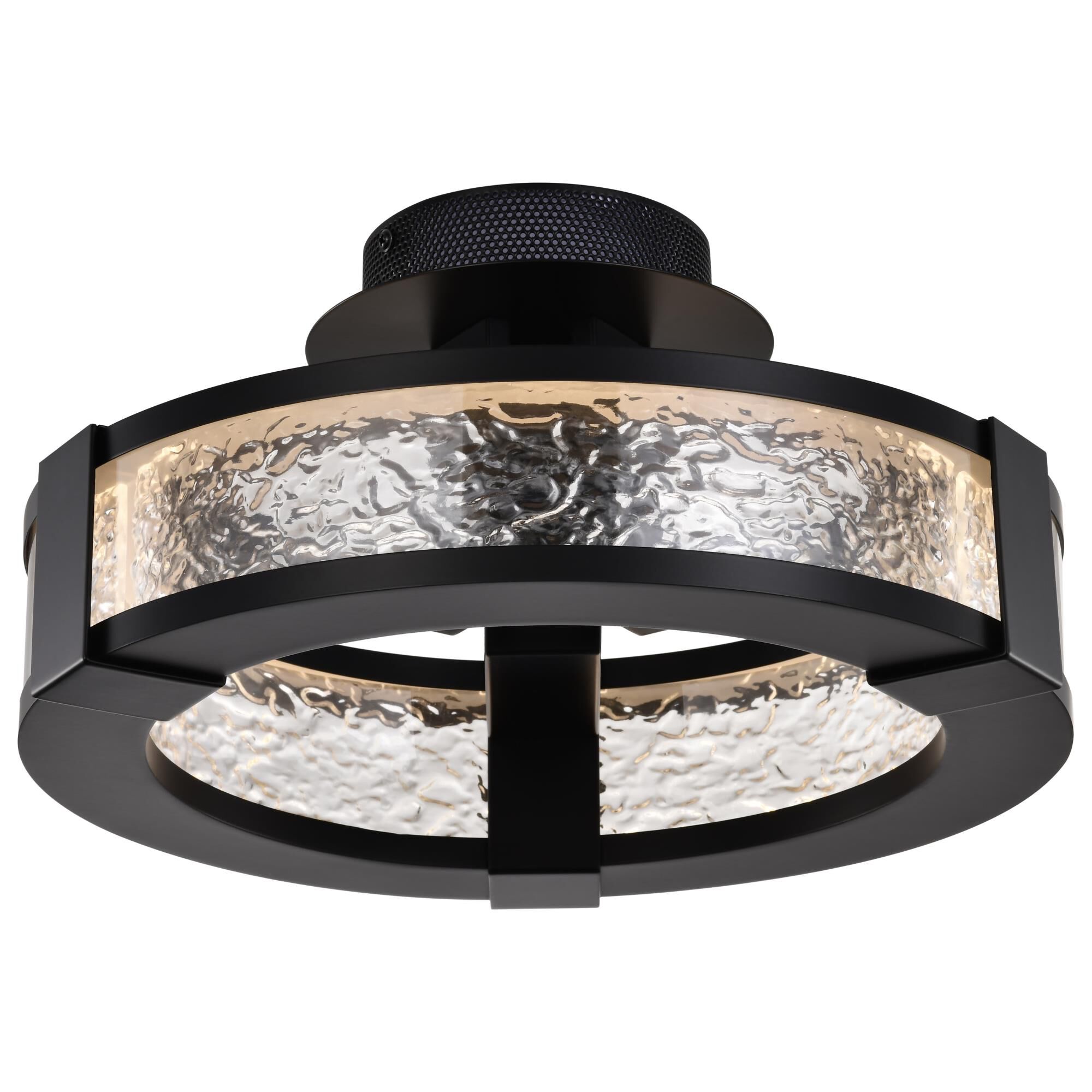 Darrow 14 Inch Semi Flush Mount by Nuvo Lighting