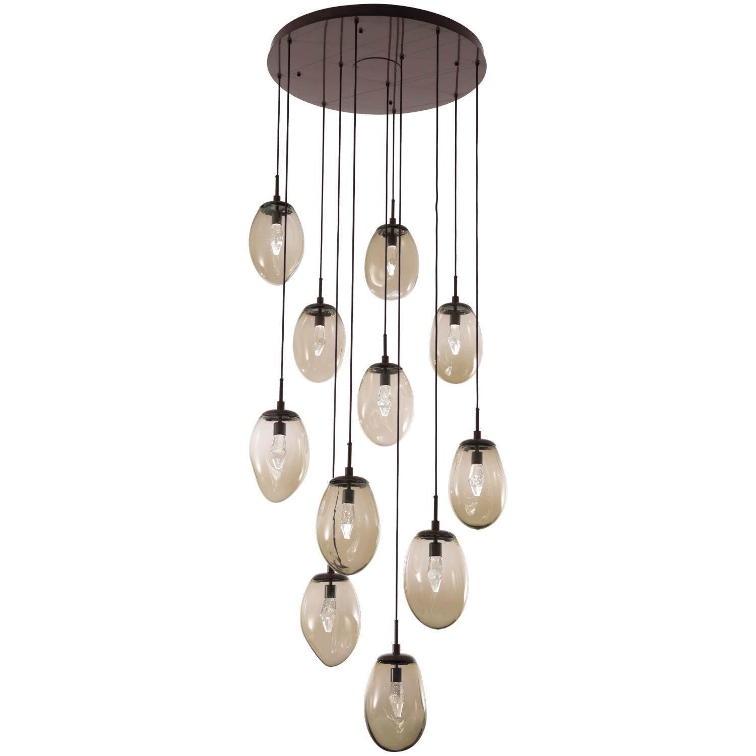 Levi Wilson Nebula 37 Inch 11 Light LED Multi Light Pendant by Hammerton Studio