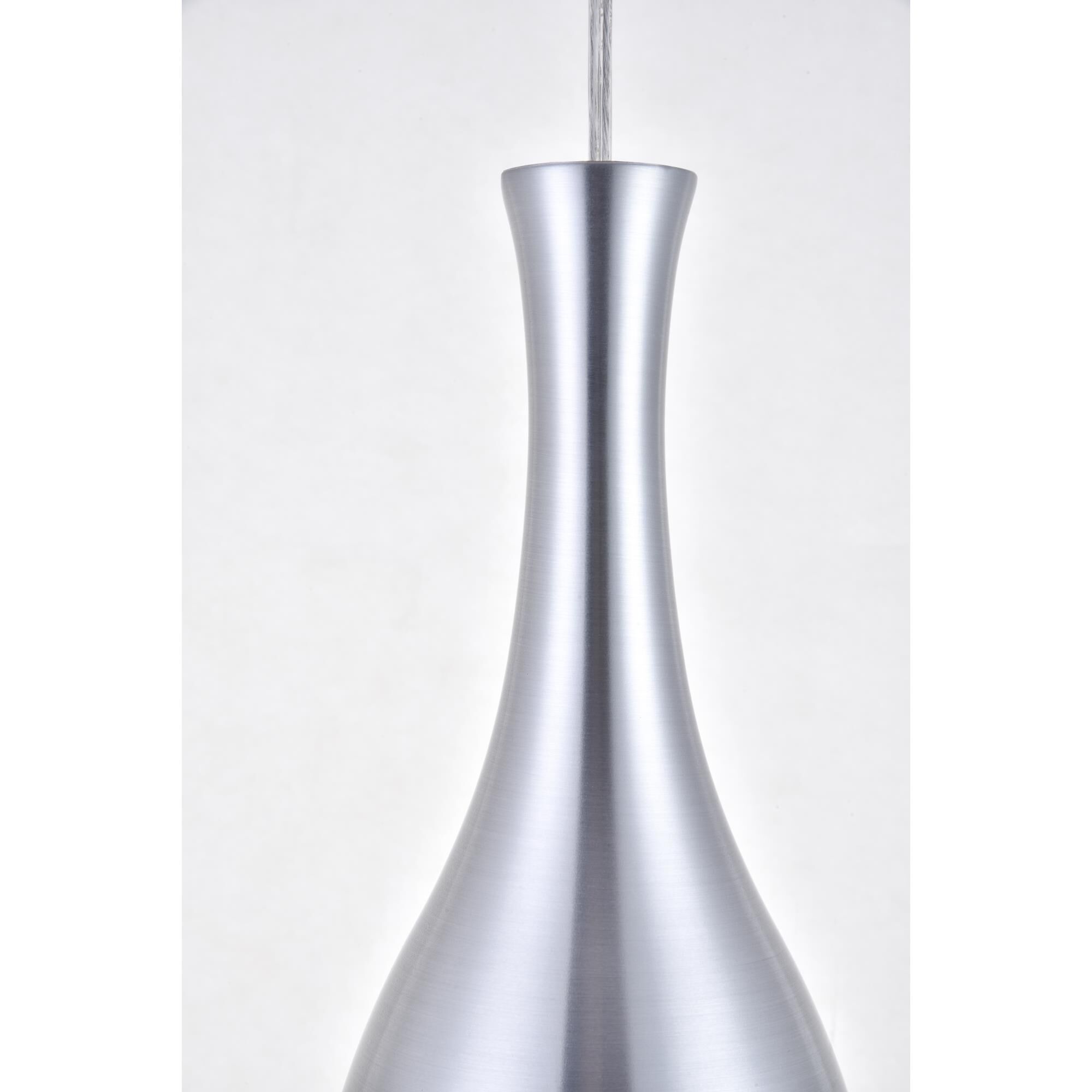 Shown in Burnished Nickel finish and Burnished Nickel Aluminum shade
