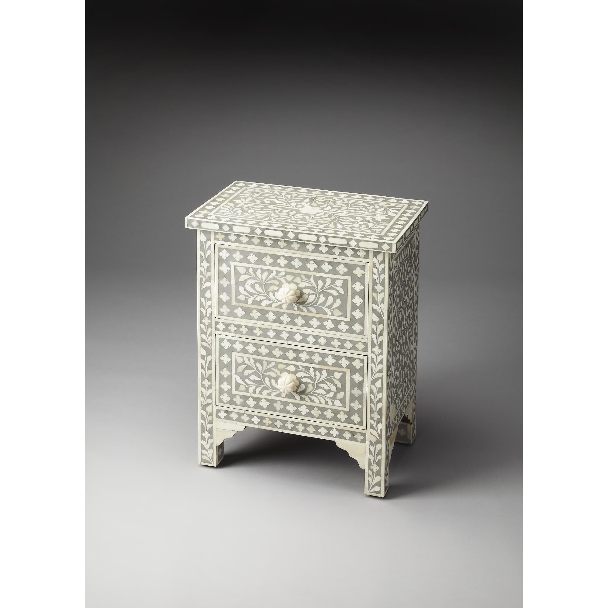 Bone Inlay Dresser by Butler Specialty Company