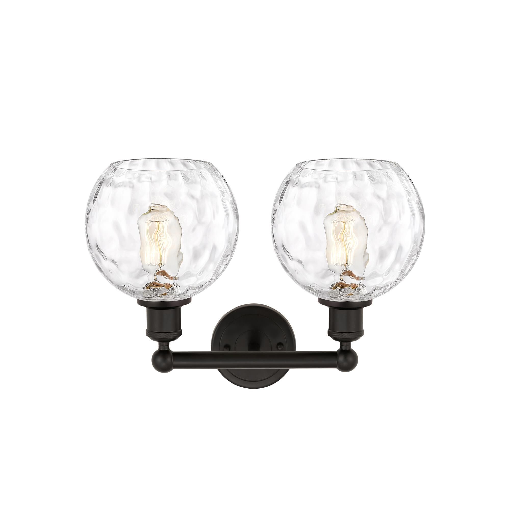 Shown in Oil Rubbed Bronze finish and Clear glass
