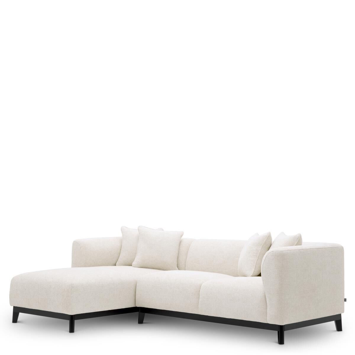 Shown in Lyssa Off-White, Black finish