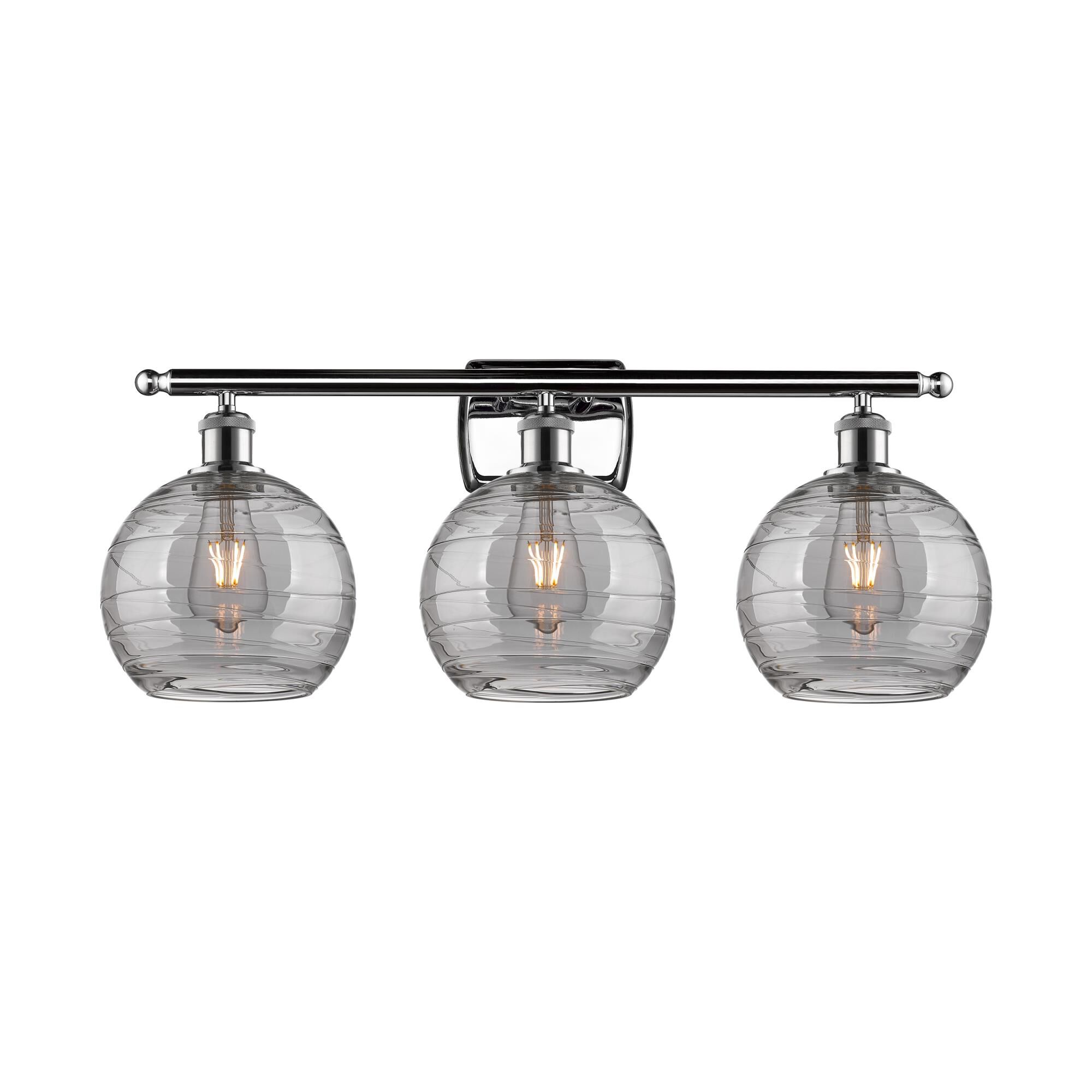 Bruno Marashlian Athens Deco Swirl 28 Inch Bath Vanity Light by Innovations Lighting