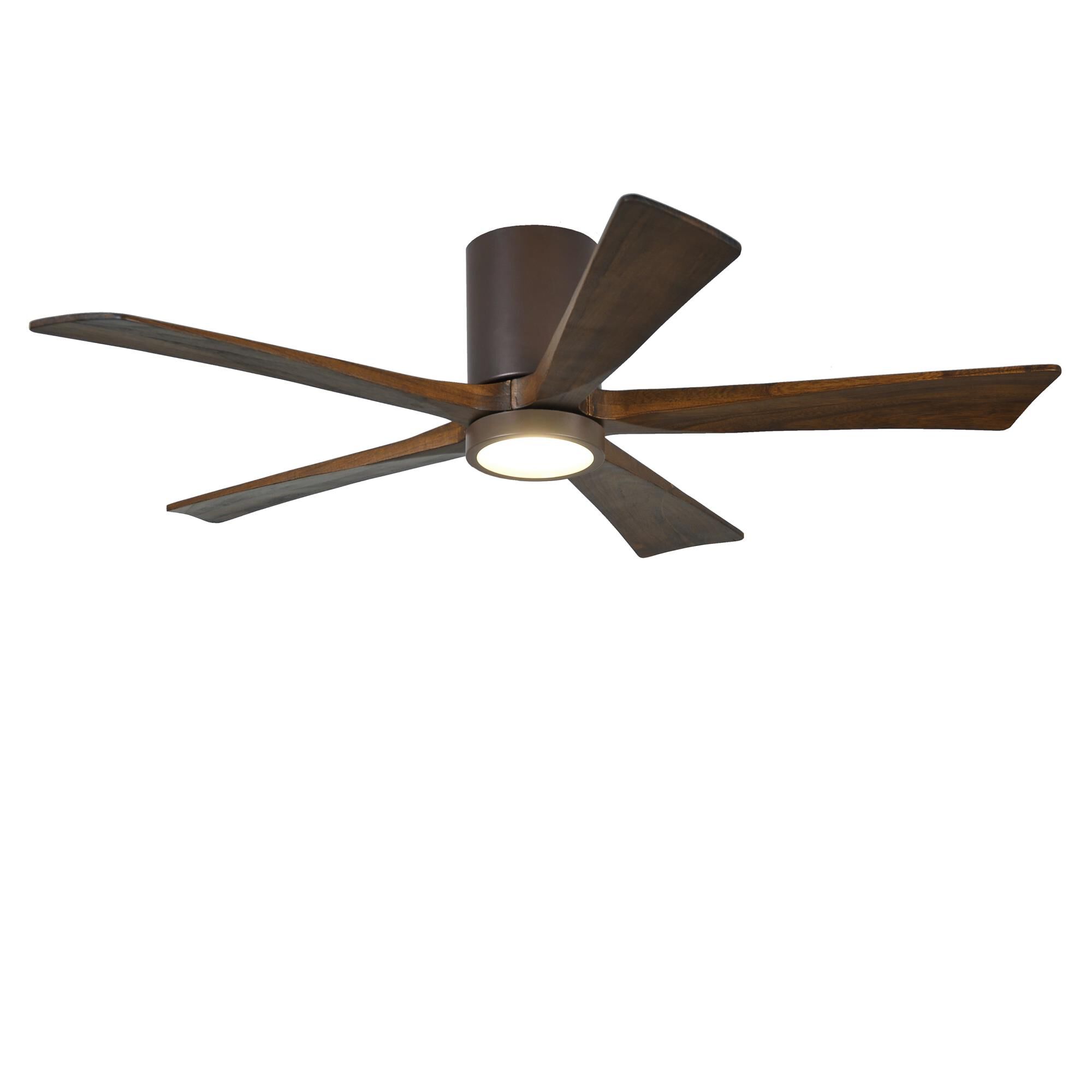 Irene 52 Inch Flush Mount Fan with Light Kit by Matthews Fan Company