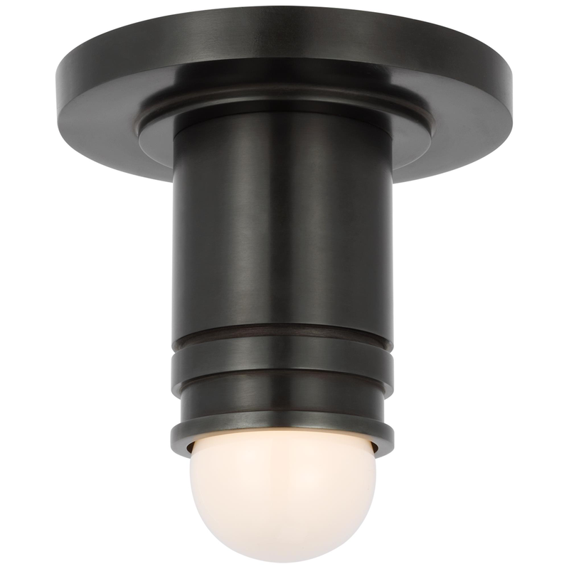 Thomas O'Brien Top Hat 2 Inch 1 Light LED Flush Mount by Visual Comfort Signature Collection