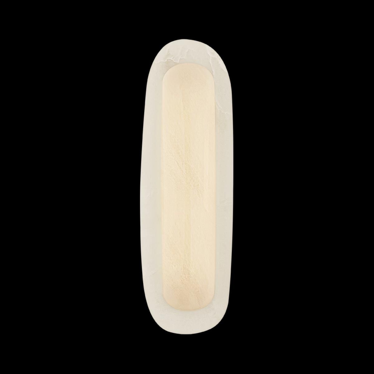 Shown in Vintage Brass finish and Alabaster shade