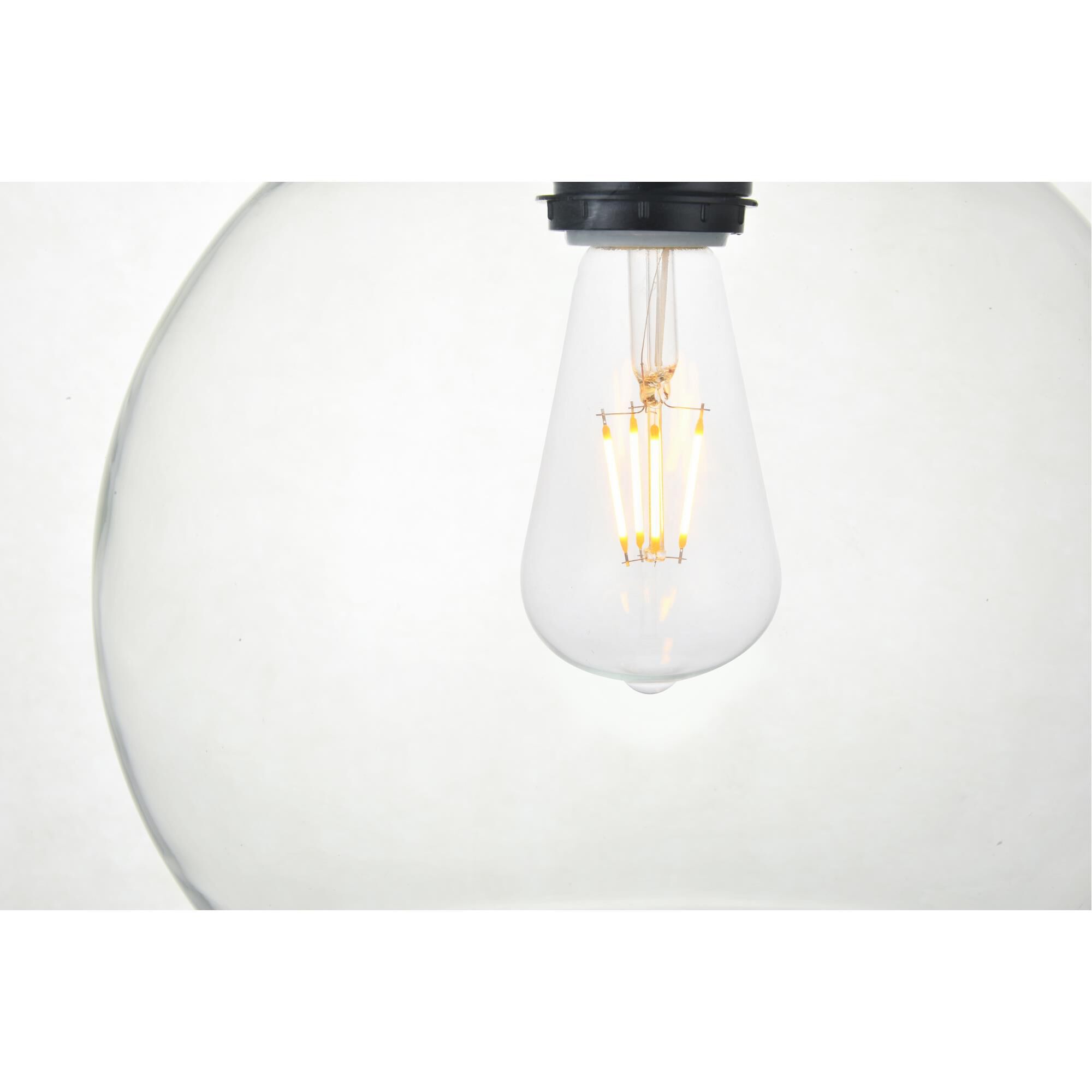 Baxter 10 Inch Mini Pendant by Elegant Lighting