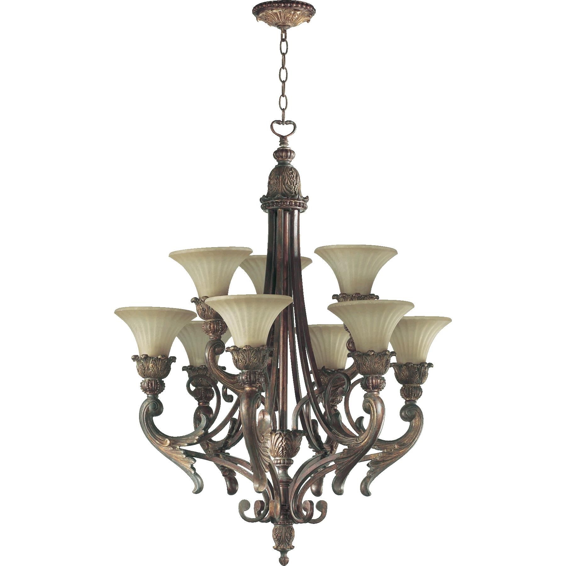 Madeleine 30 Inch 9 Light Chandelier by Quorum International