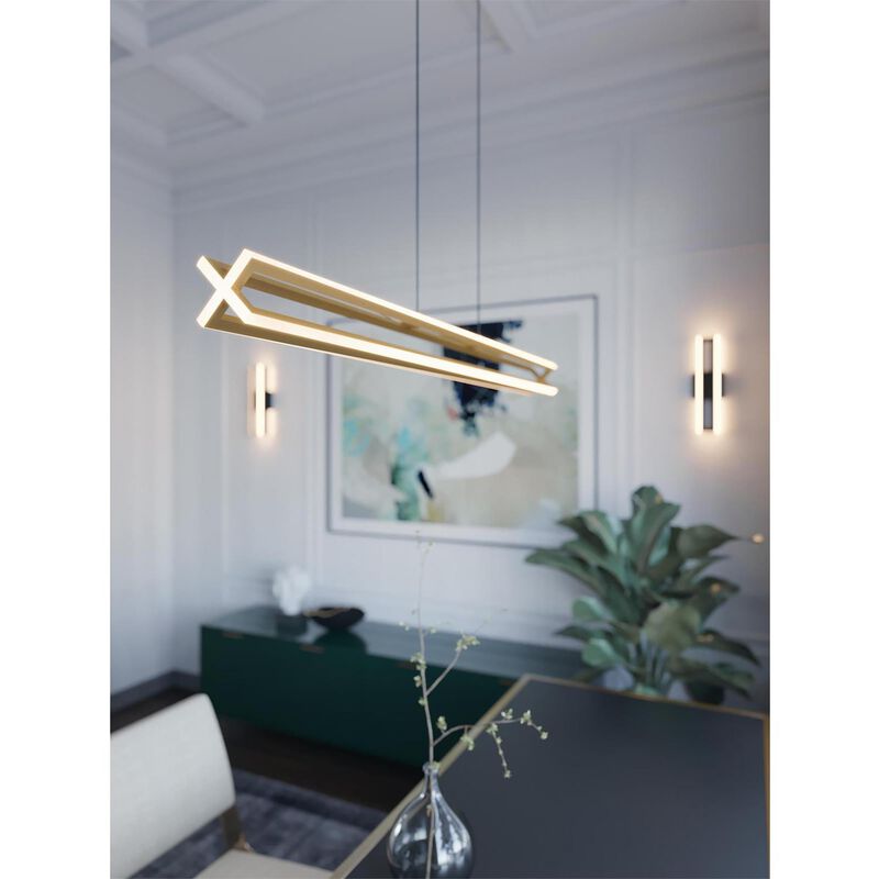 AFX Lighting Cass 48 Inch LED Linear Suspension Light