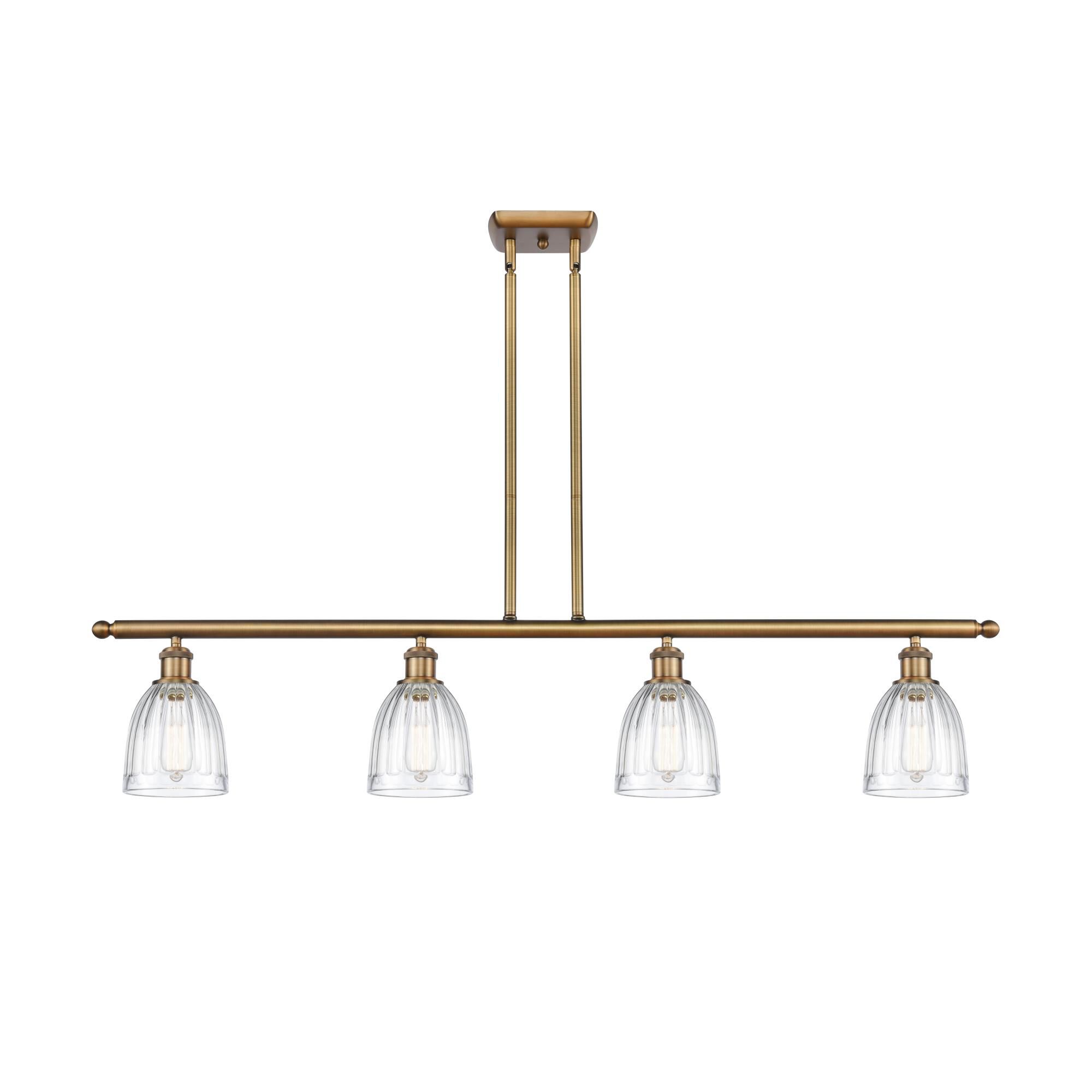 Bruno Marashlian Brookfield 48 Inch 4 Light Linear Suspension Light by Innovations Lighting