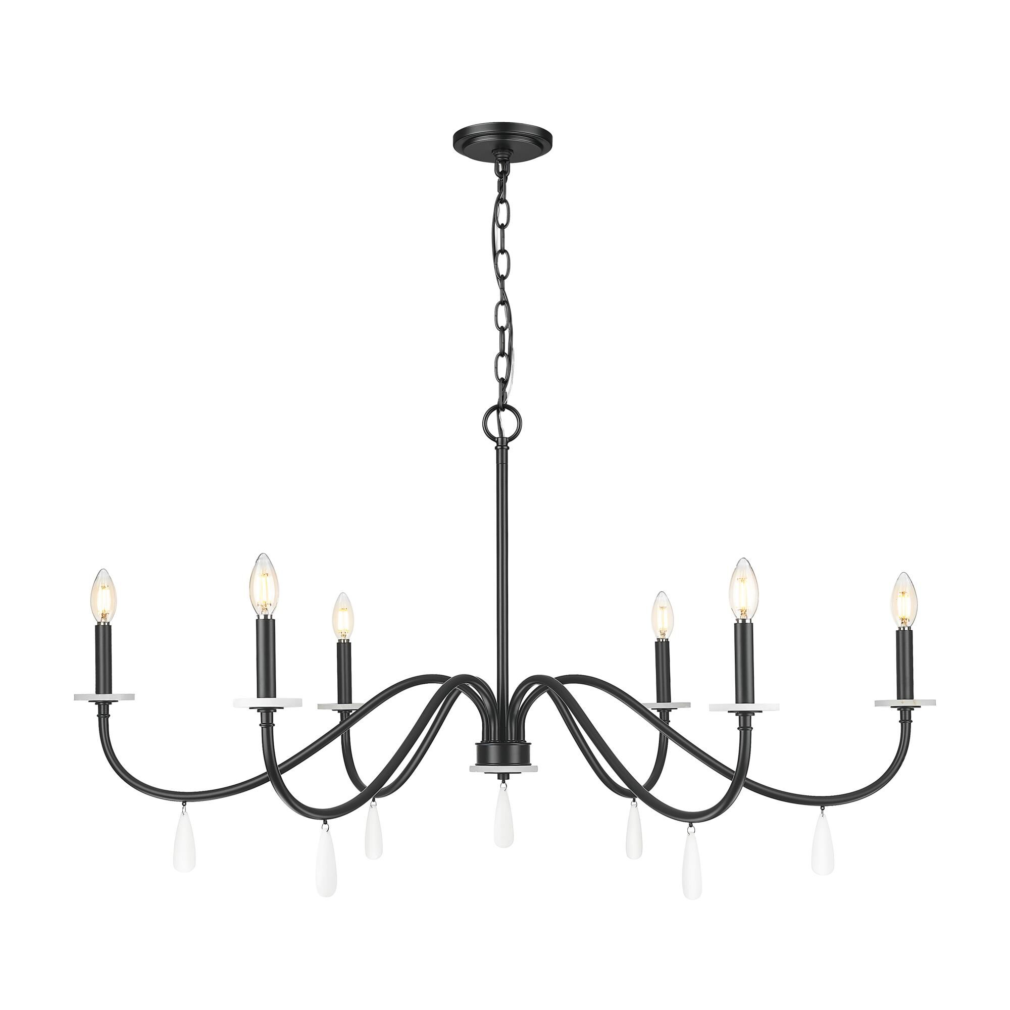 Toussant 45 Inch Chandelier by Z-lite