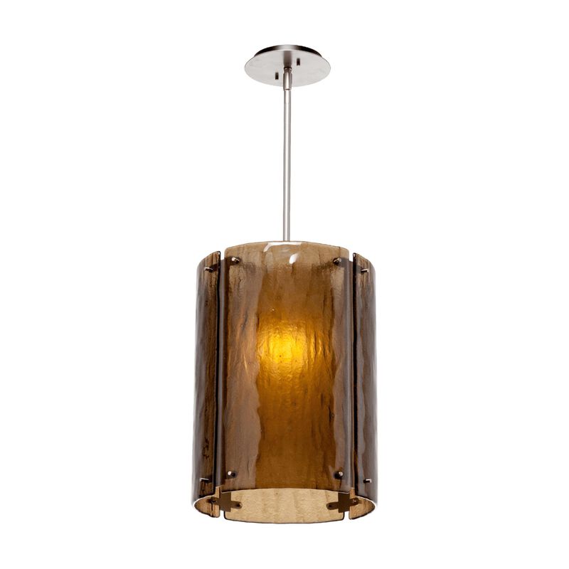 Hammerton Studio Textured Glass 16 Inch Large Pendant