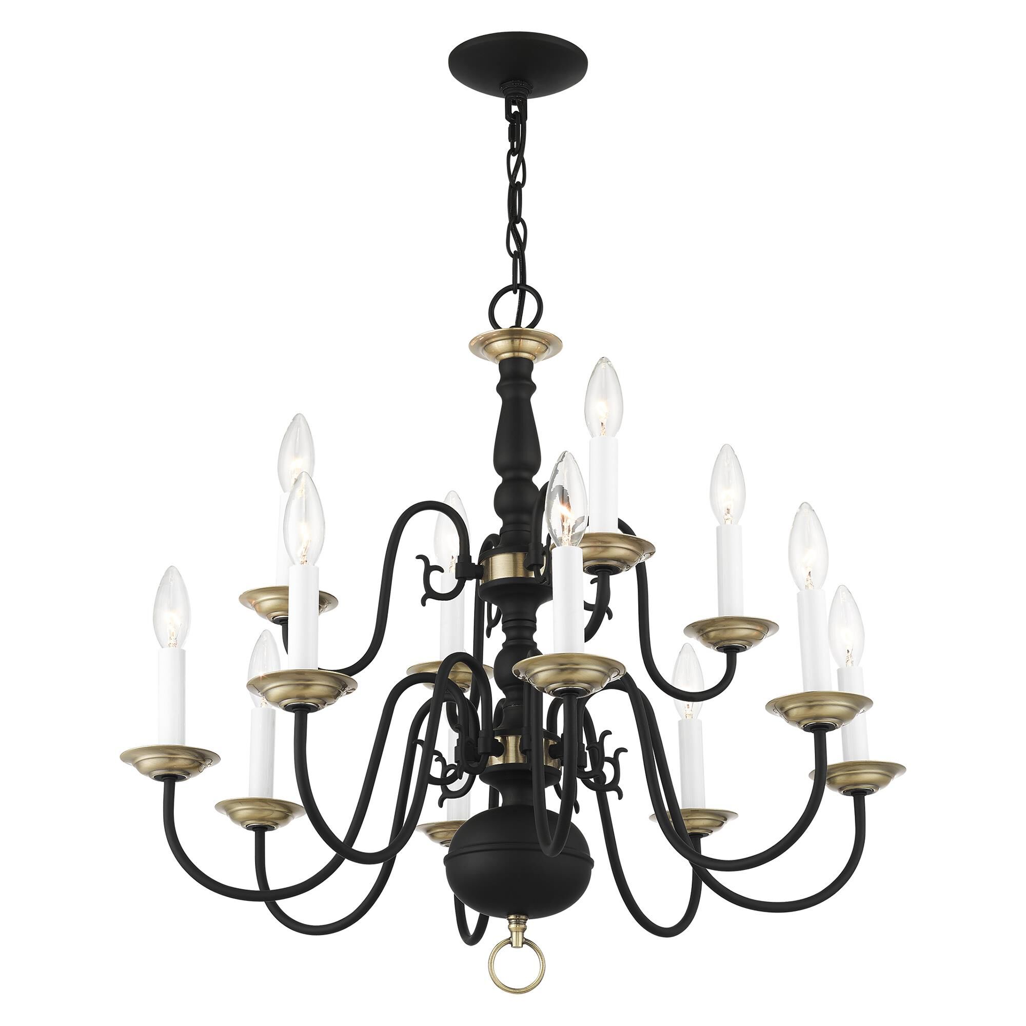 Williamsburg 12 Light Chandelier | Capitol Lighting