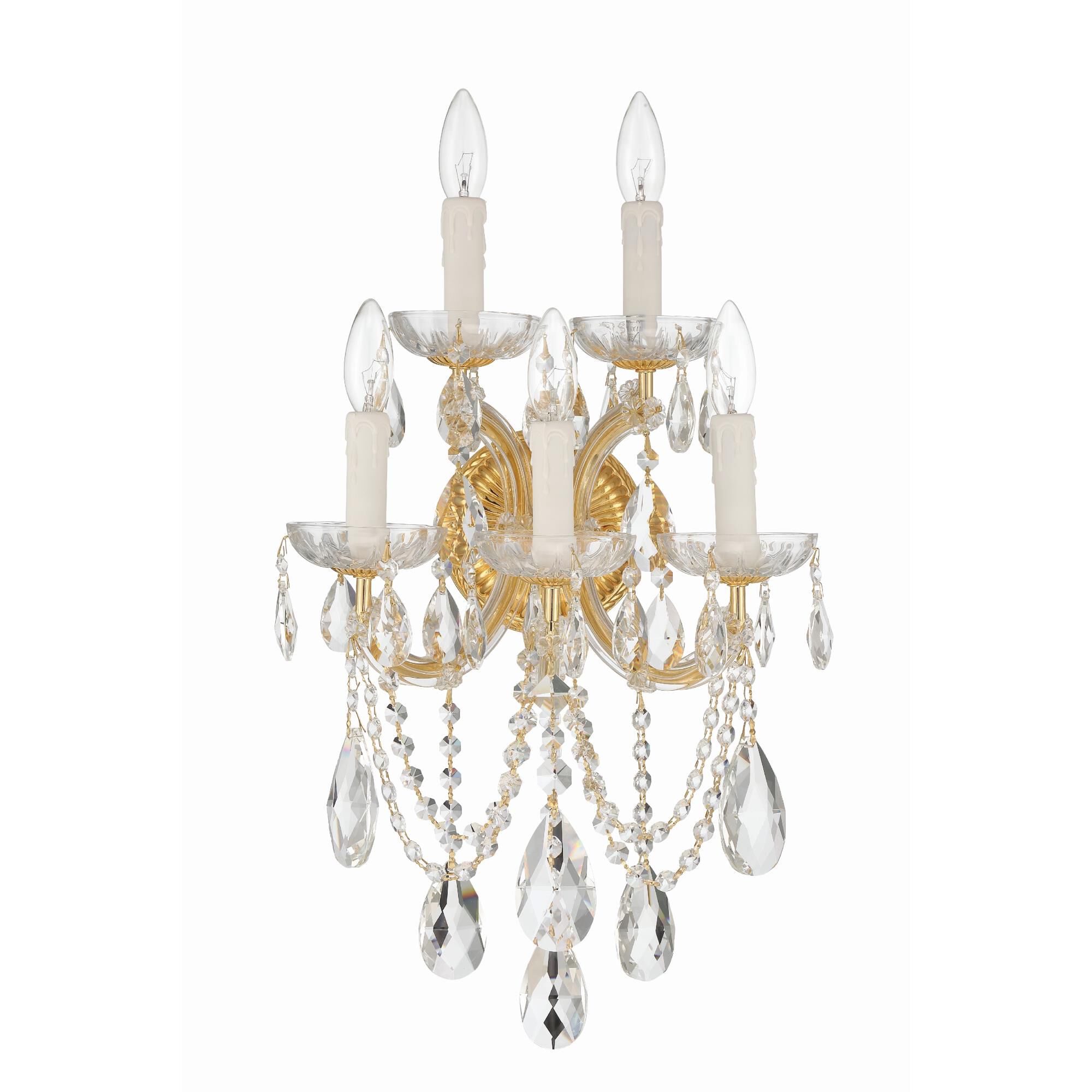 Maria Theresa 22 Inch Wall Sconce by Crystorama
