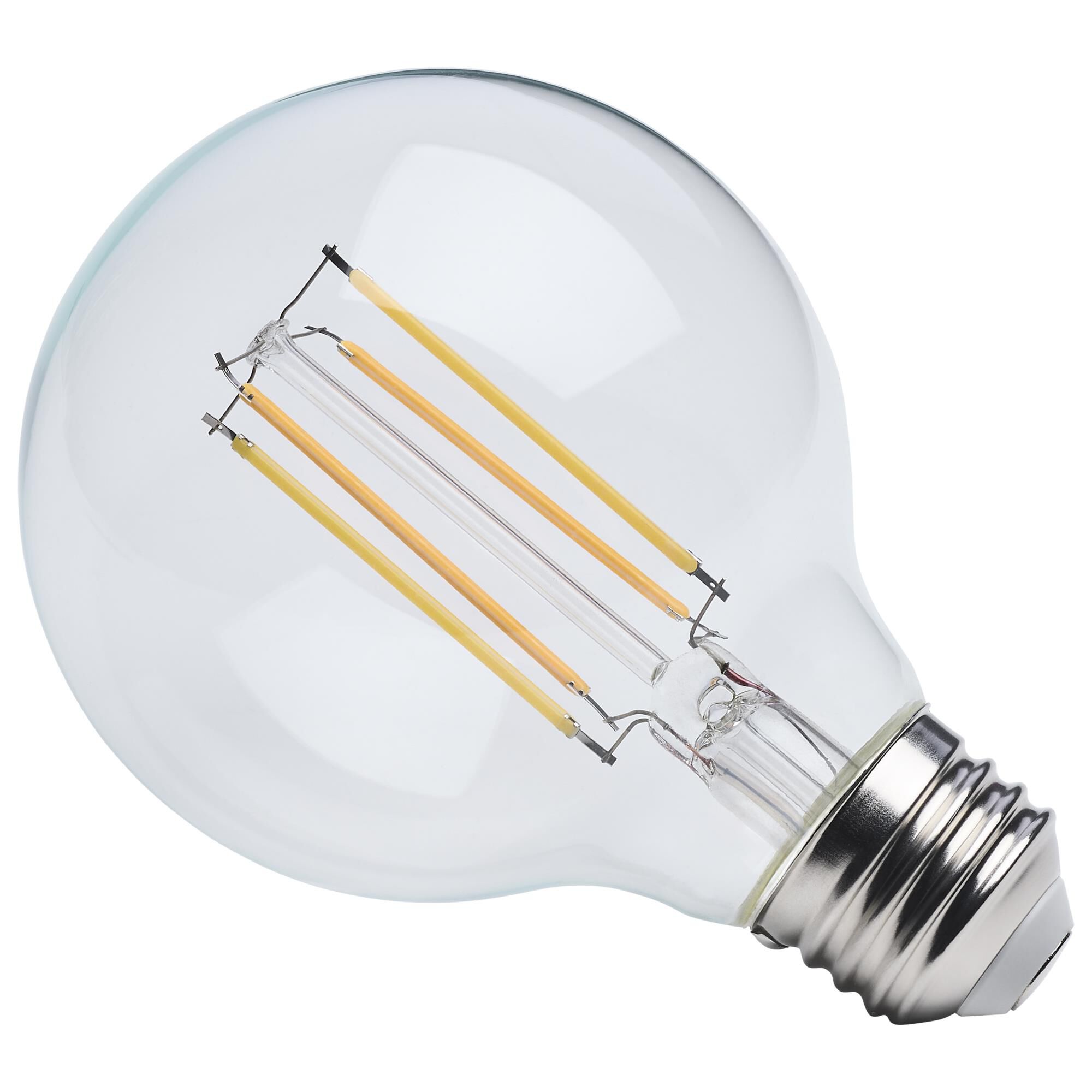 Dimmable 8 Watt 3000K G25 LED Light Bulb by Satco