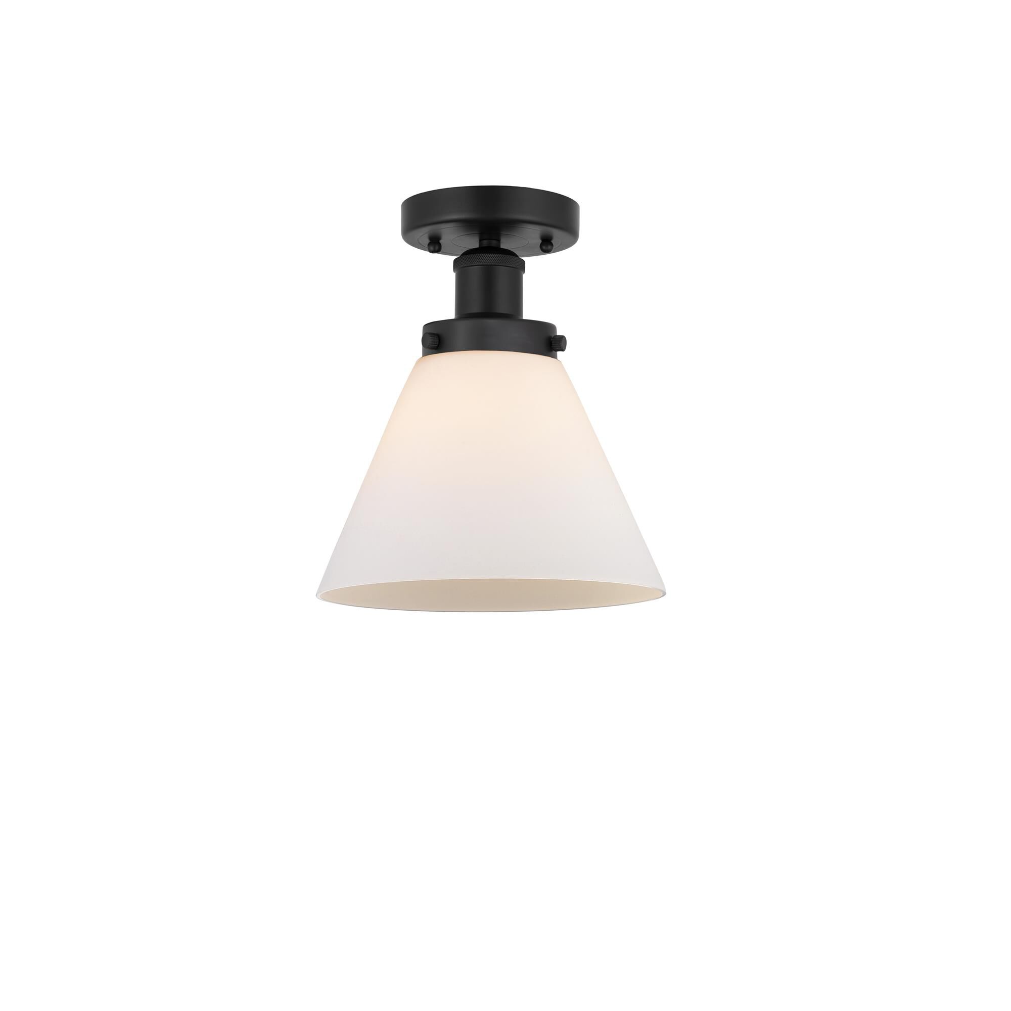 Shown in Matte Black, Matte White finish and Matte White glass and Matte White Glass shade