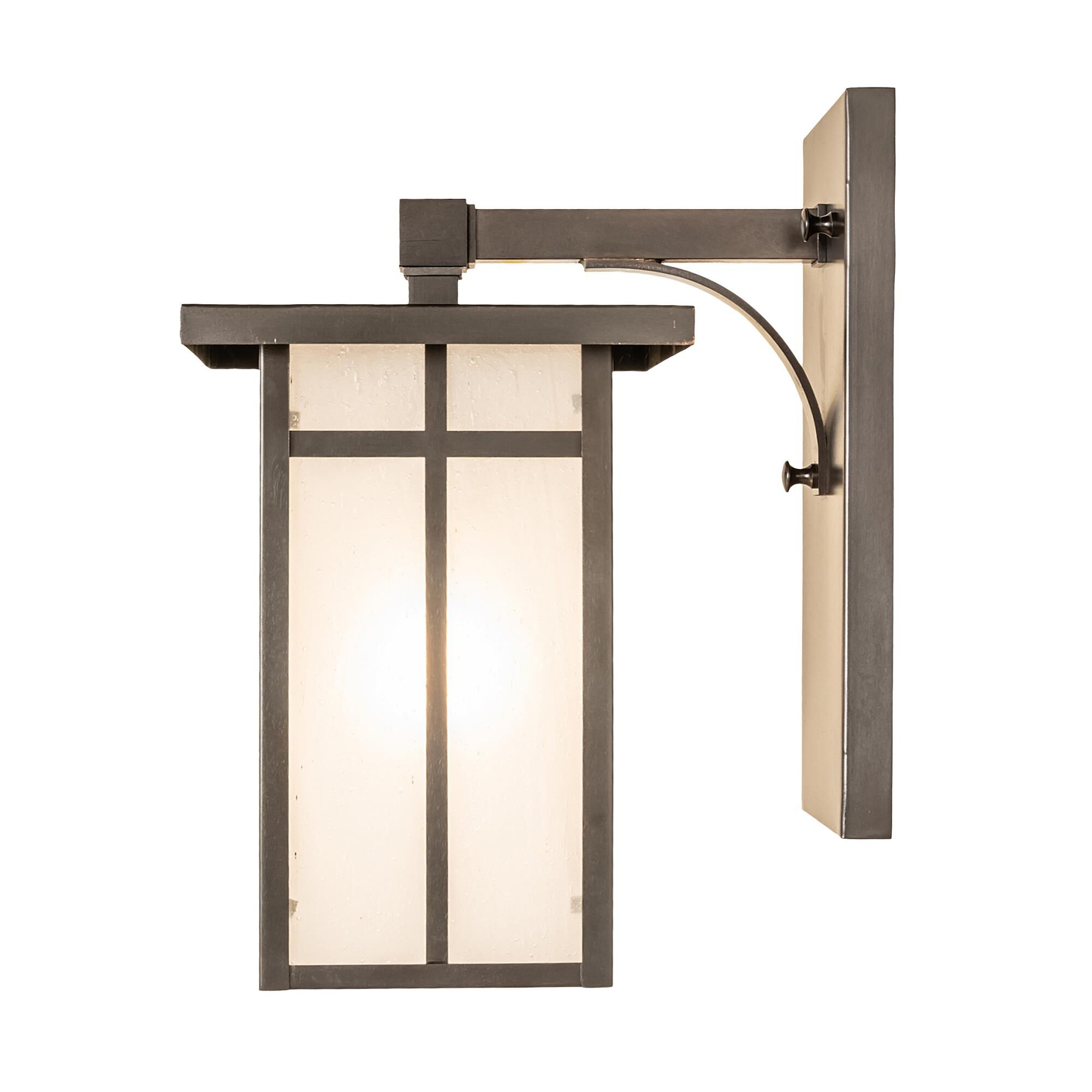 Meyda Lighting Hyde Park 12 Inch Tall Outdoor Wall Light